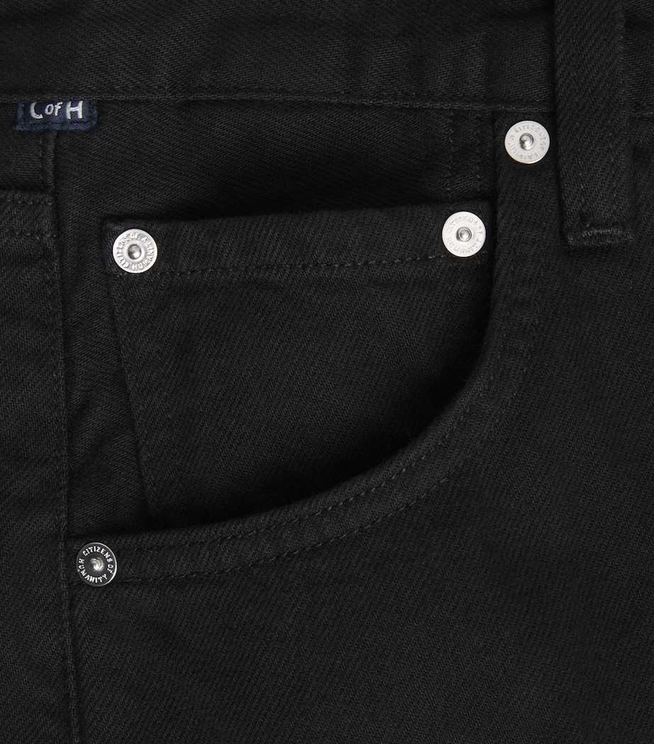 The Ayla Baggy Jeans SBLK Image 5