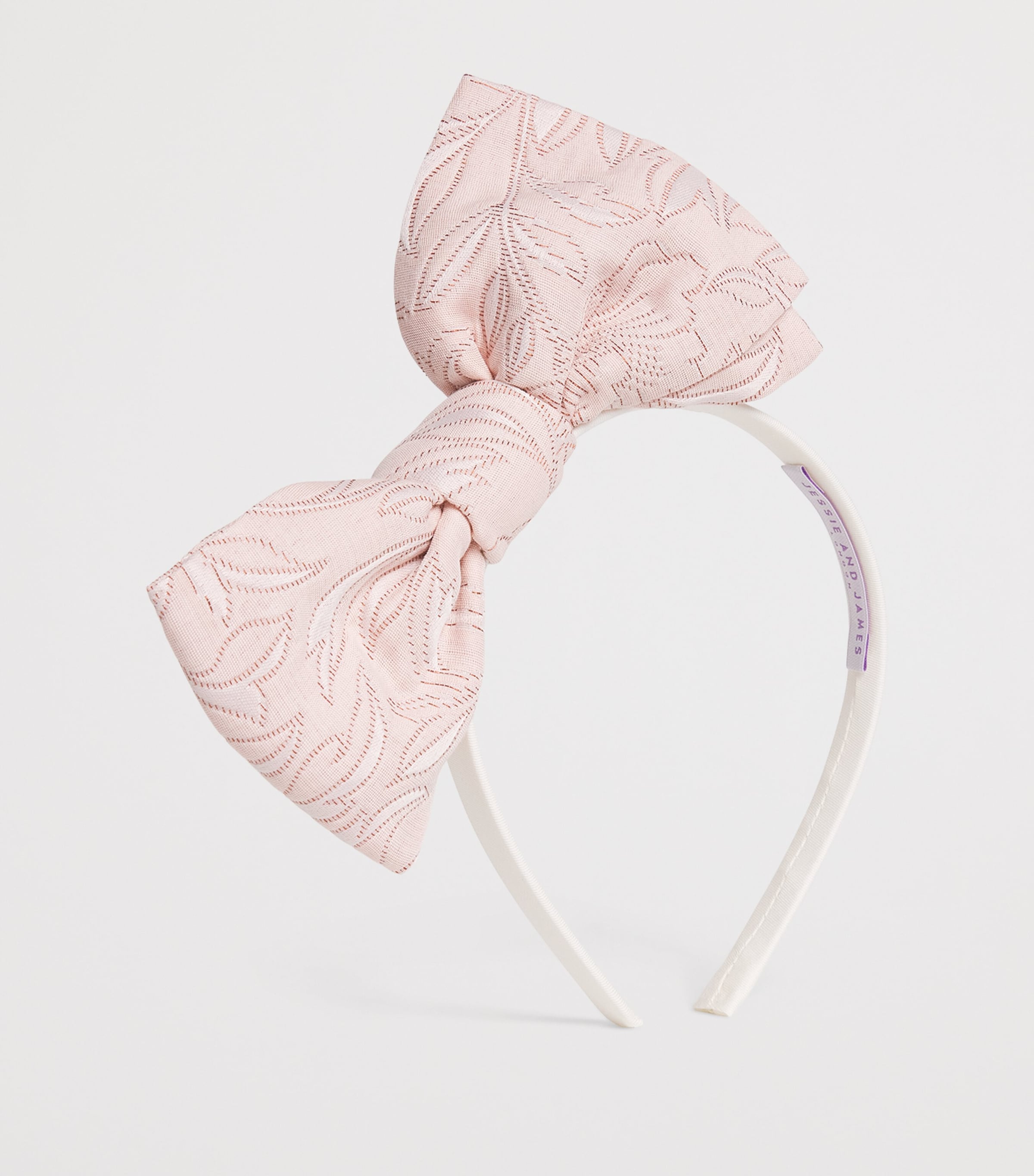 Floral Origami Headband 1051PINK ORNAMENTAL Image 2