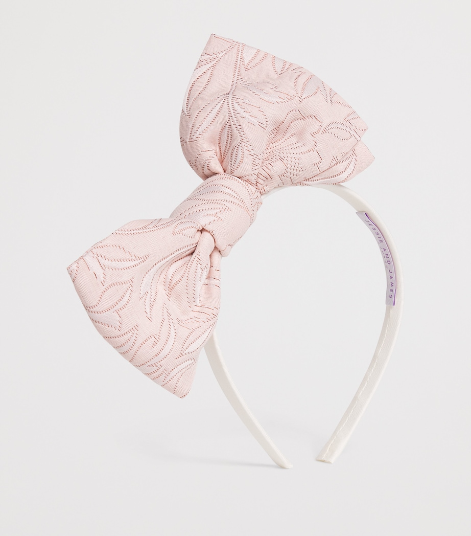 Floral Origami Headband 1051PINK ORNAMENTAL Image 2