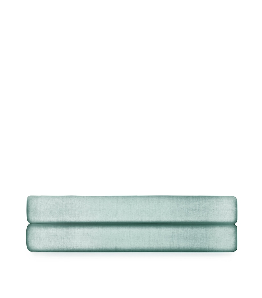 Ralph Lauren Home Oxford Evergreen Super King Fitted Sheet (180cm x 200cm) Evergreen Image 3