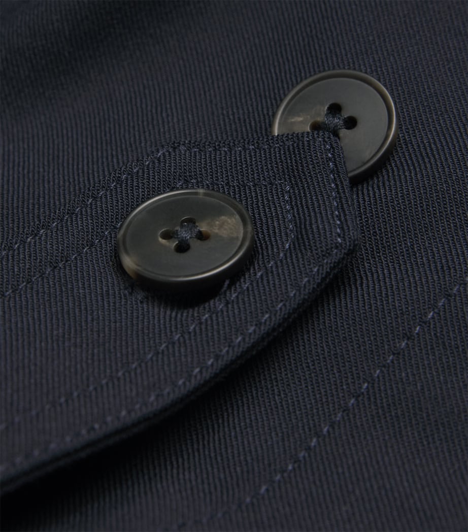 Tech Cropped Cargo Trousers NAVY Image 5