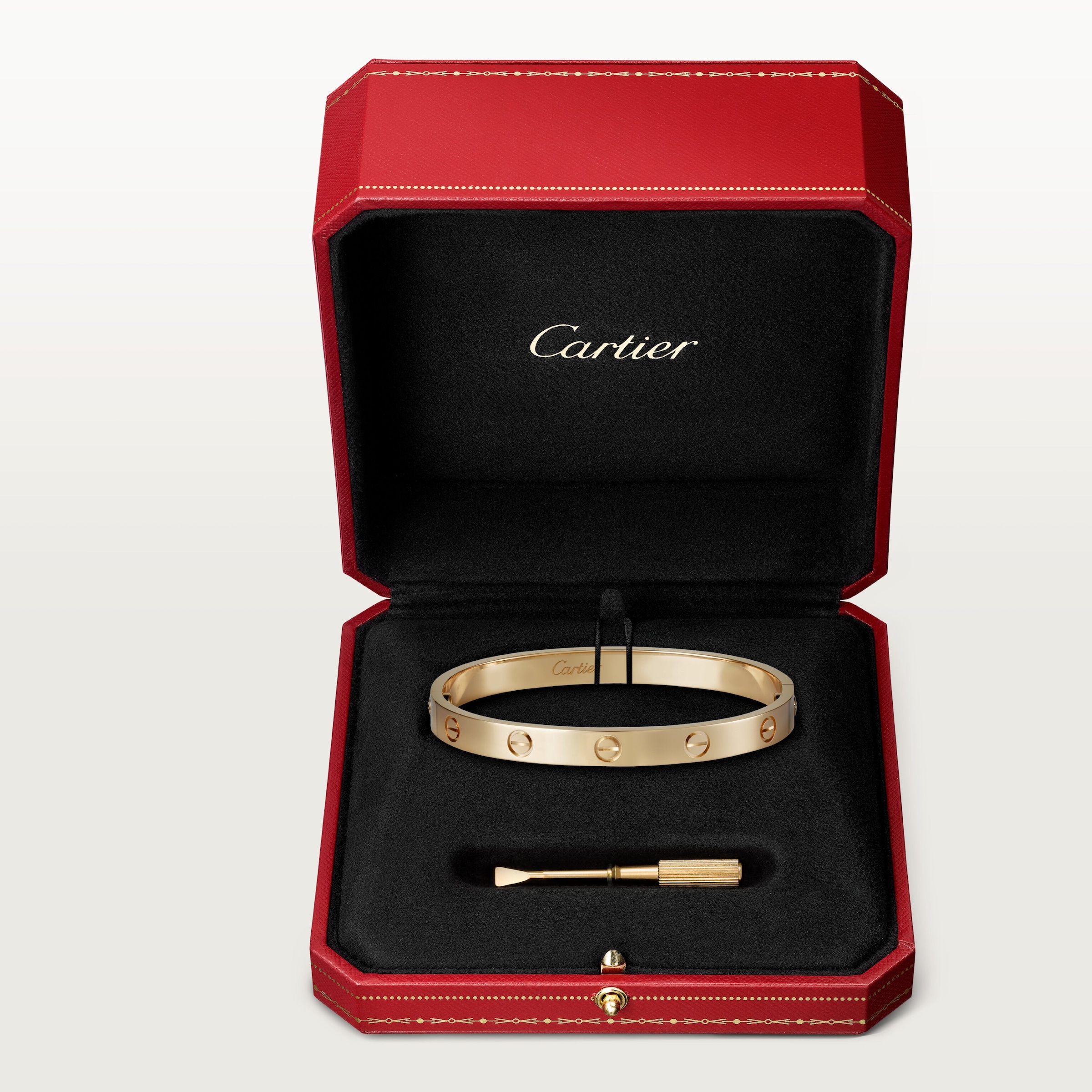 Cartier Yellow Gold LOVE Bracelet Harrods UK