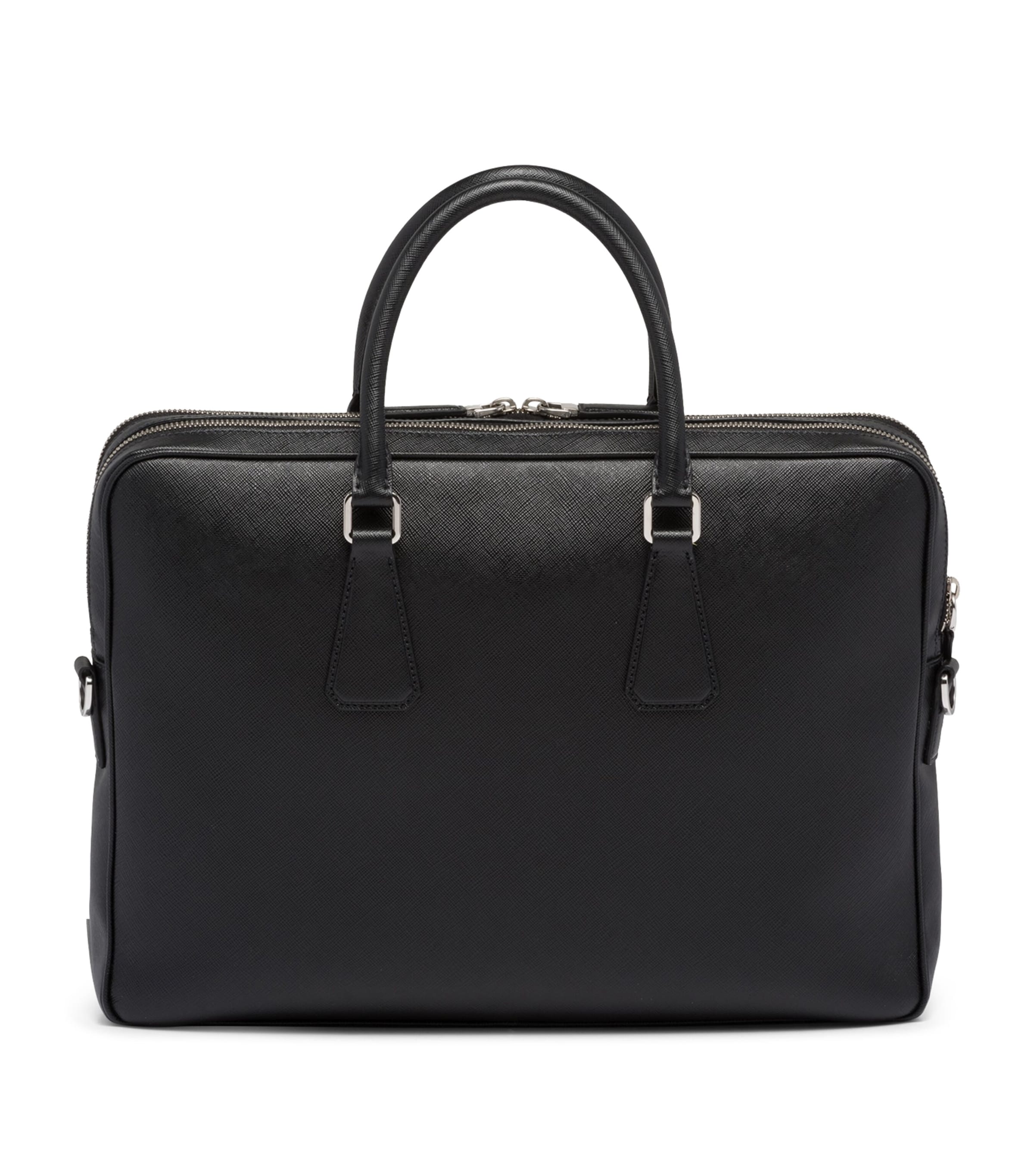 Saffiano Leather Briefcase F0002 Image 2