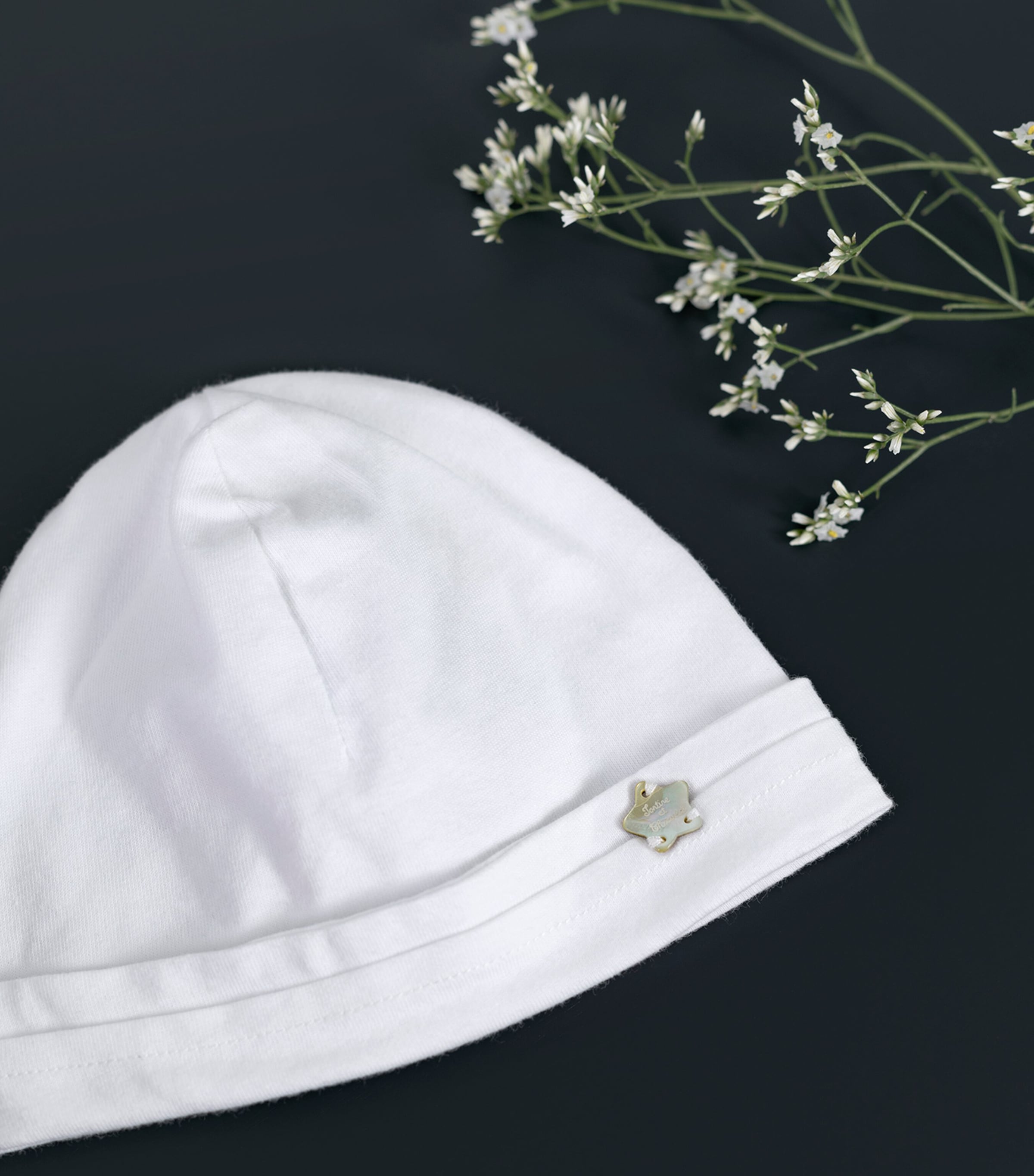 Monogram Logo Hat (1-3 Months) Image 5