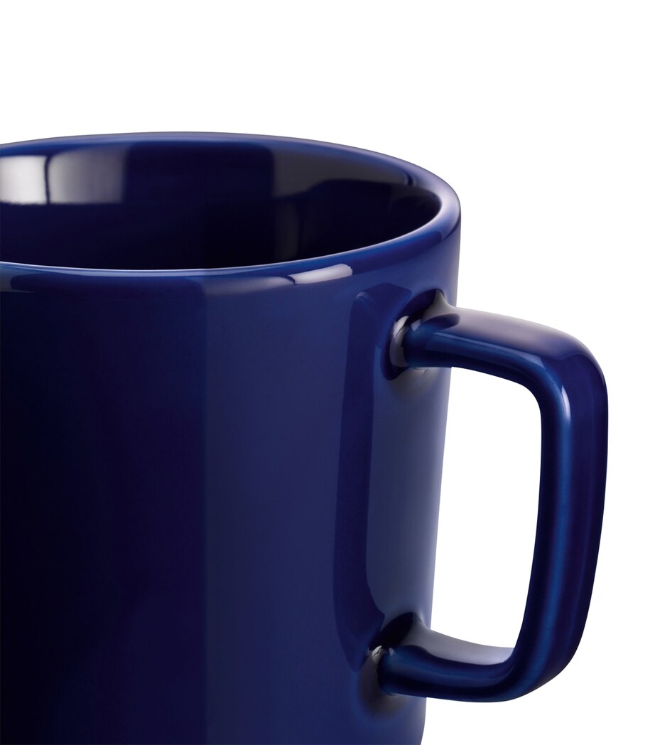 Set of 2 Porcelain Collective Mugs (370ml) COBALT Image 4