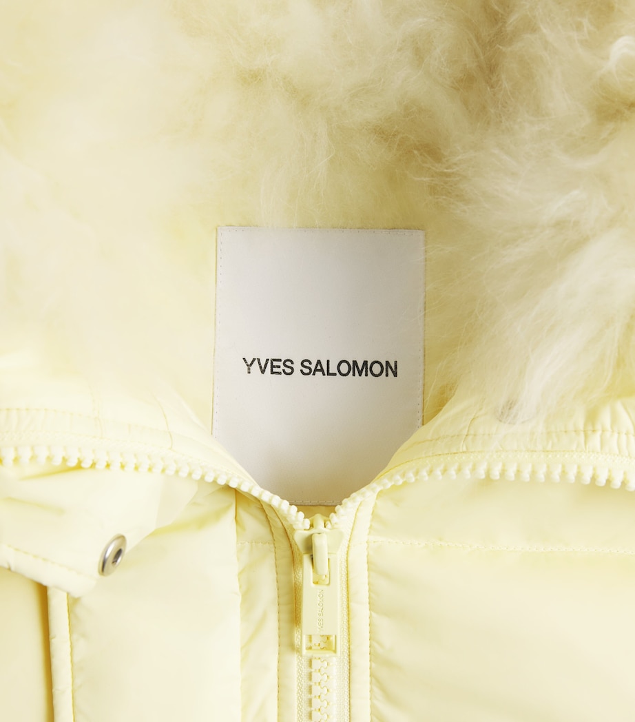 Yves Salomon Womens Down Technical Puffer Jacket Image 6