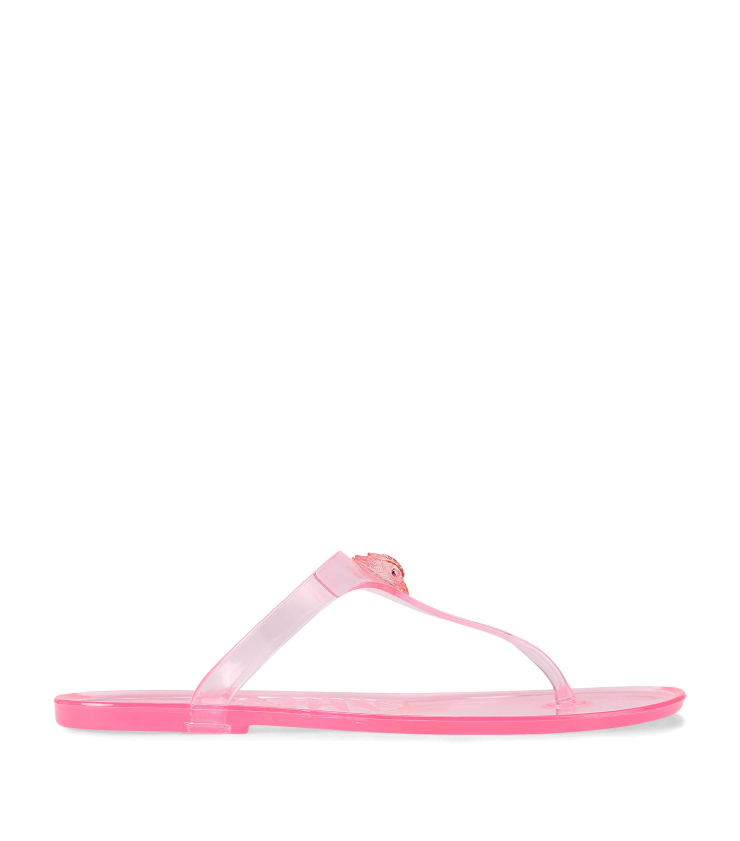 Kurt Geiger London Maddison T-Bar Sandals Pink Image 1