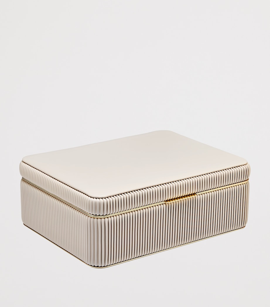 Large Bella Jewellery Box BONE Image 2