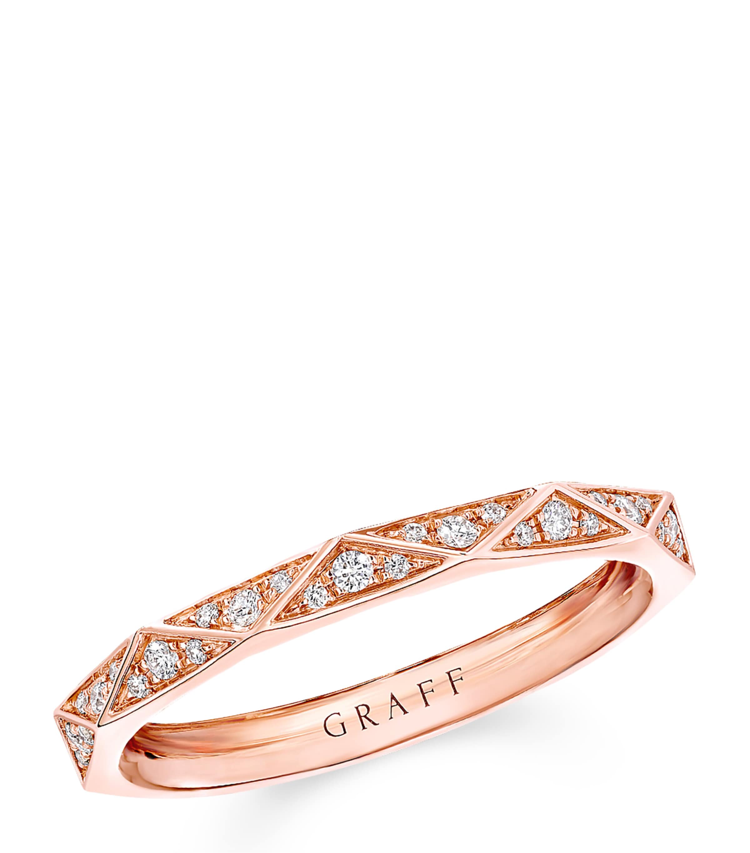 Graff Rose Gold and Diamond Laurence Graff Signature Band