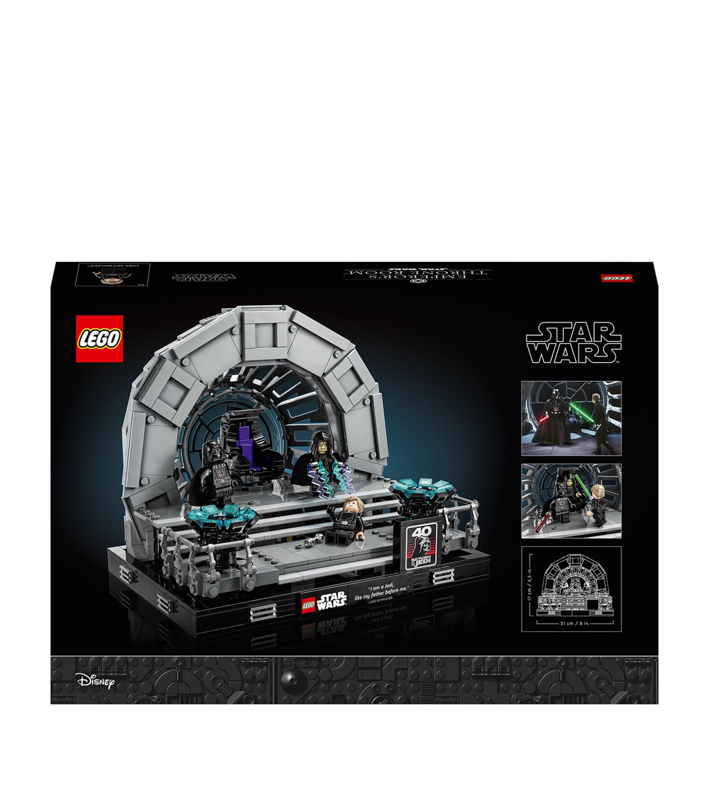 Lego Star Wars Emperor's Throne Room Diorama 75352 Harrods UK