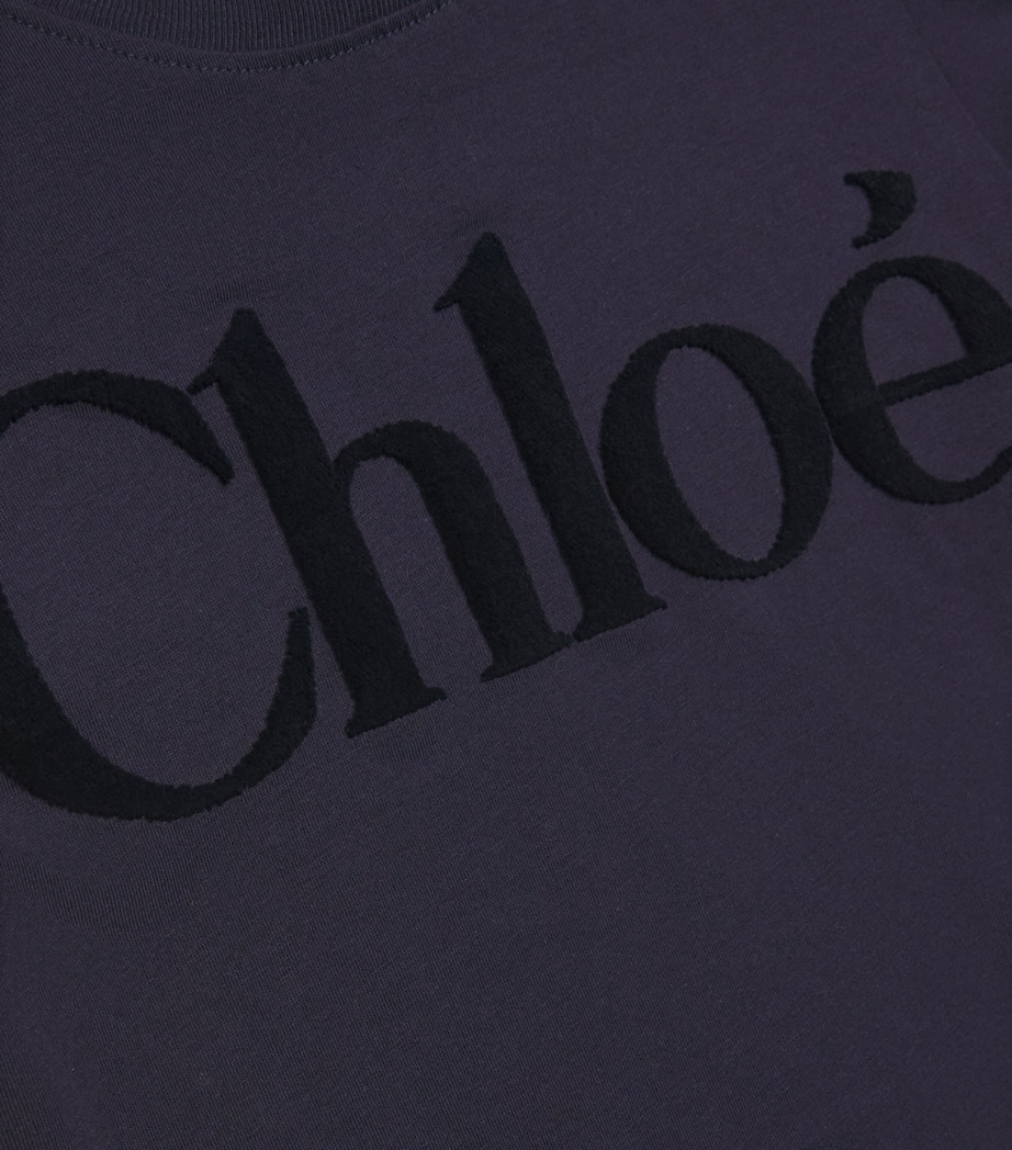 Cotton T-Shirt (6-12 Years) NAVY Image 3