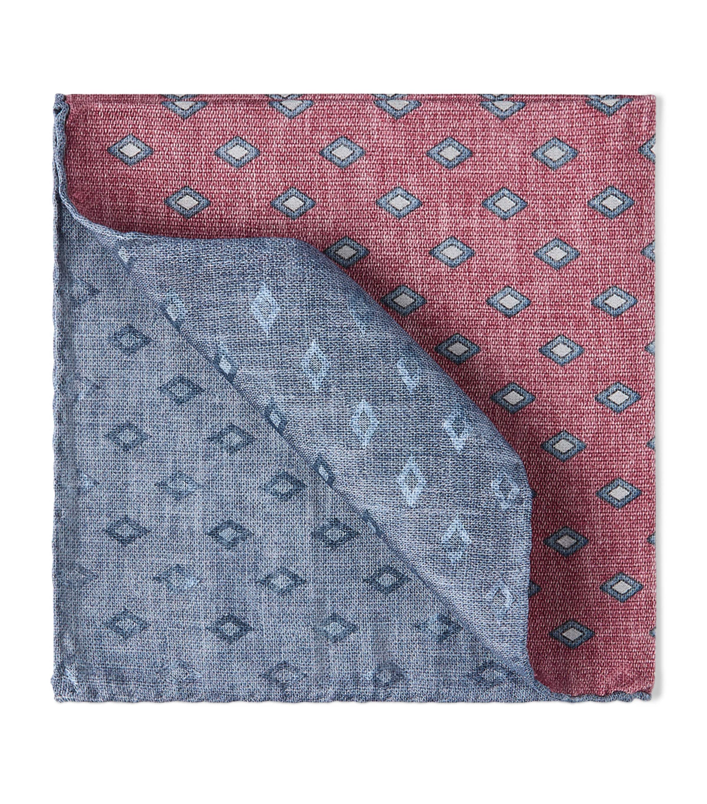Silk Diamond Pocket Square CFQ12 Image 1