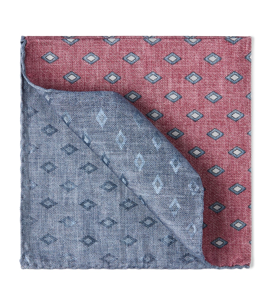 Silk Diamond Pocket Square CFQ12 Image 1