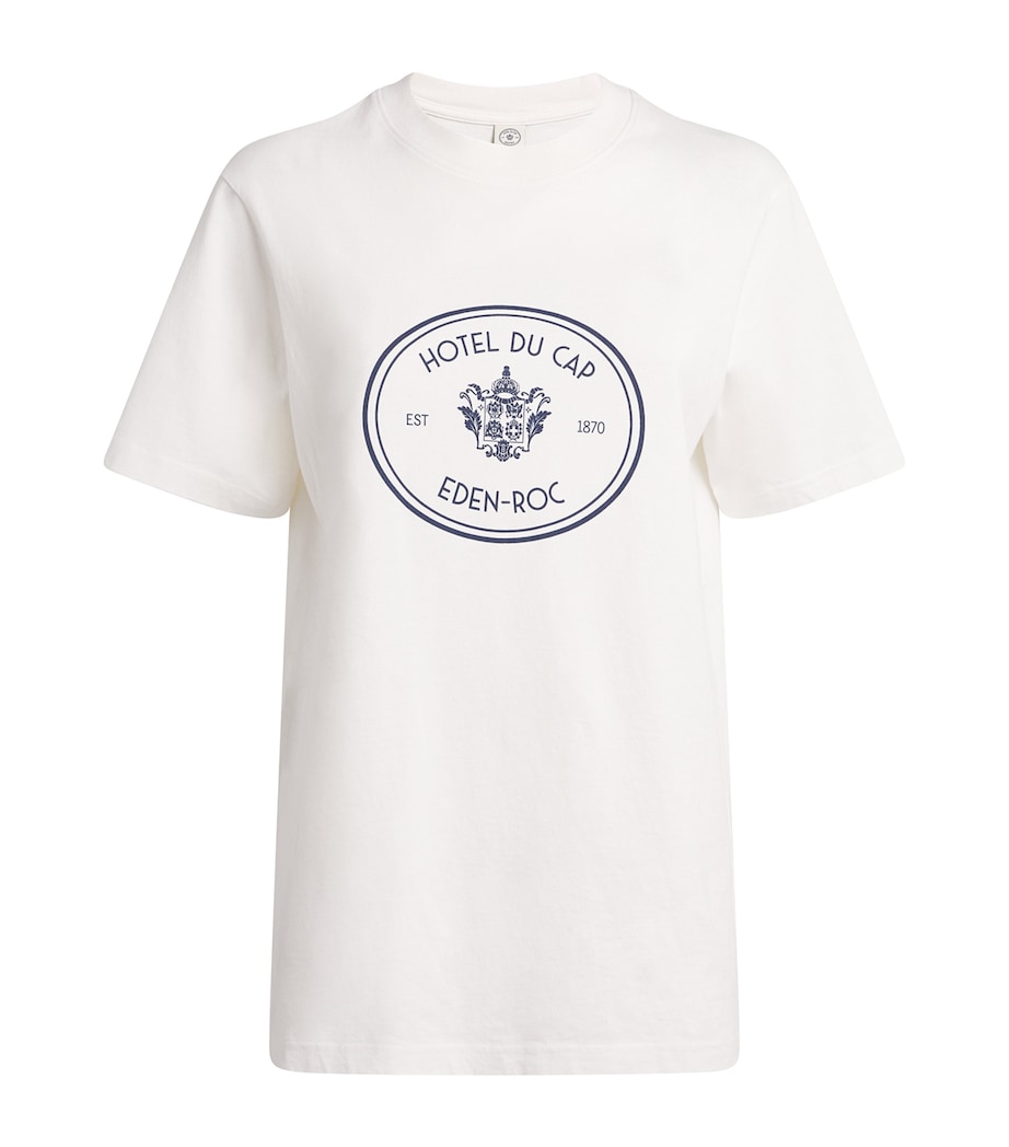 x Hotel du Cap-Eden-Roc Cotton T-Shirt WHITE Image 1