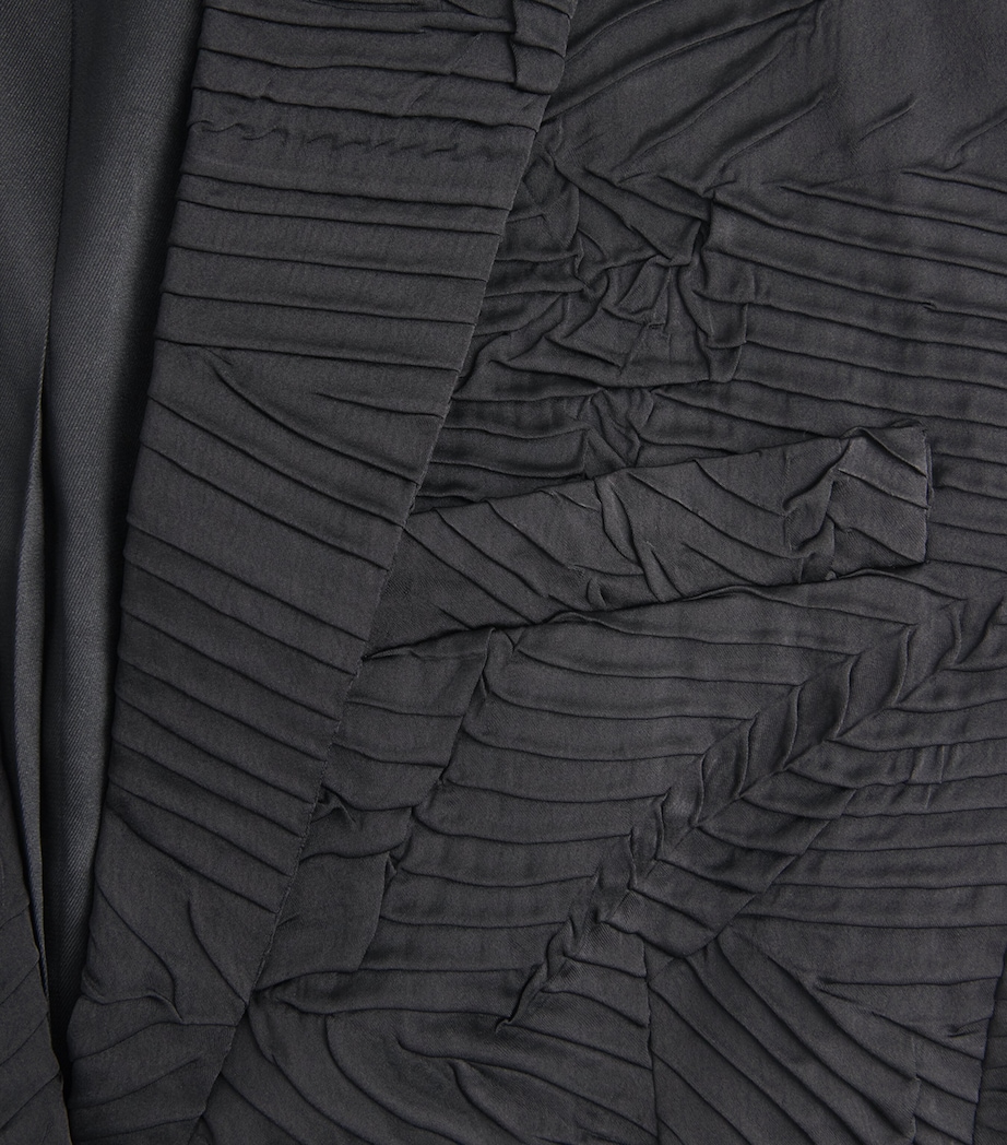Ulla Johnson Womens Satin Dehmi Blazer Noir Image 6