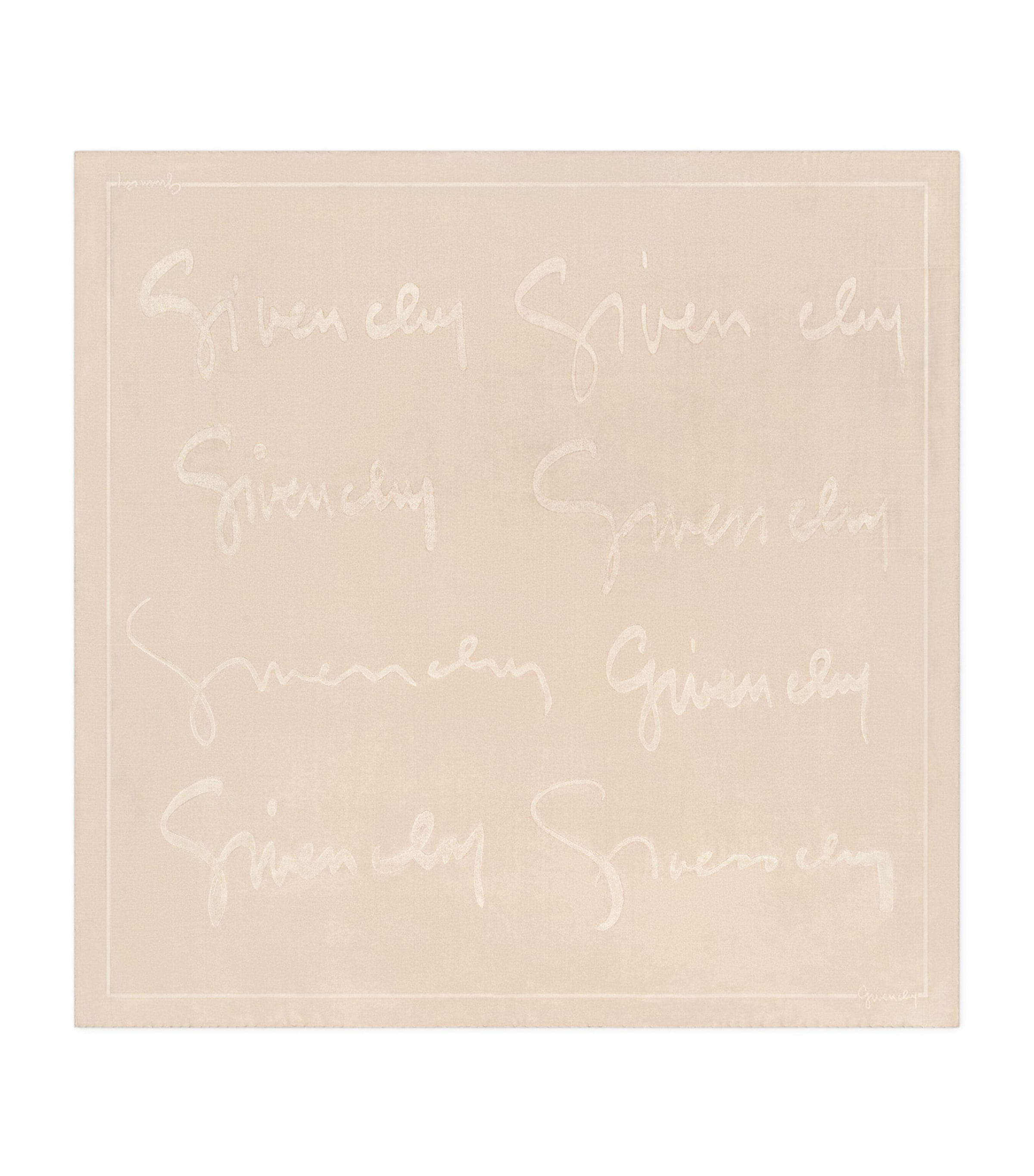 Silk Signature Square BEIGE Image 1
