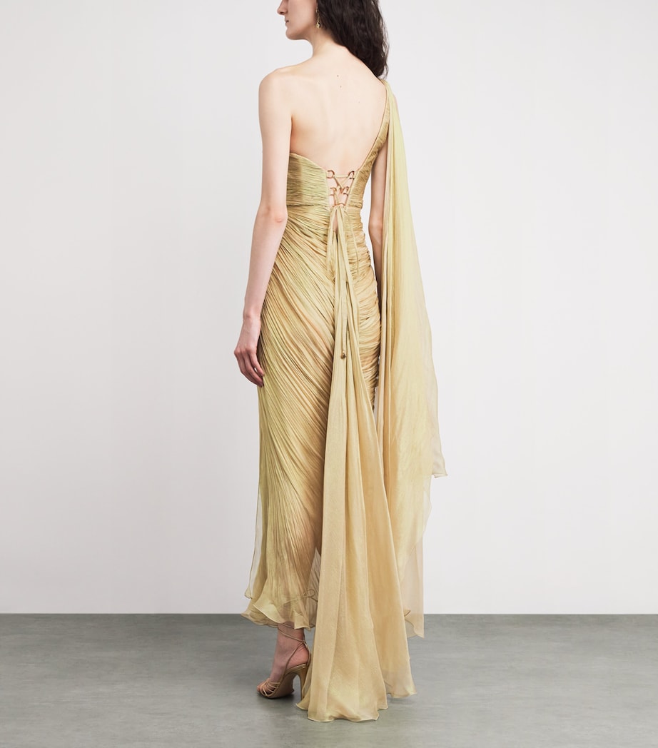 Tulle Asymmetric Florencia Gown BUTTERFLY WING Image 3