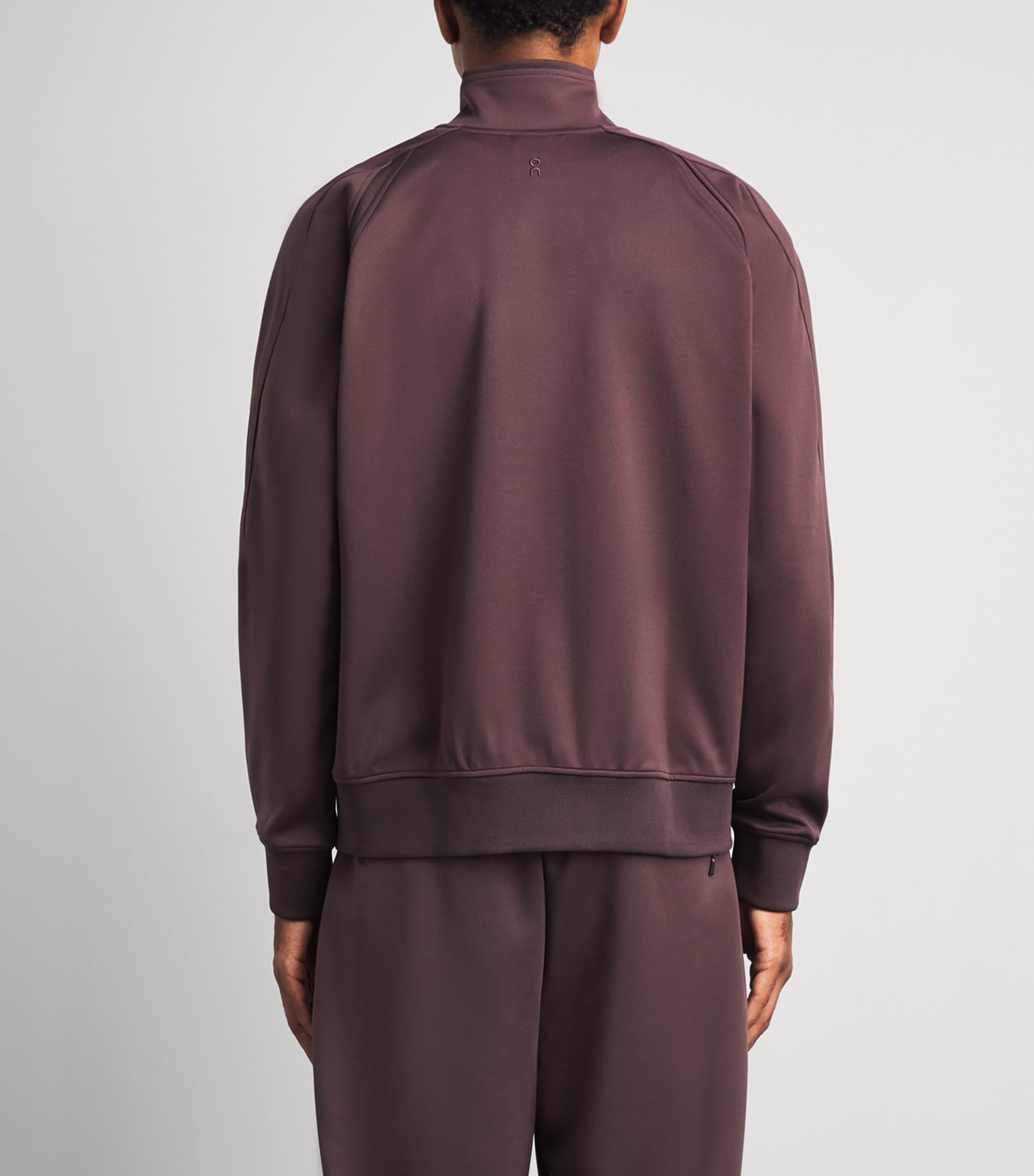 On Mens Courtside Track Jacket Mulberry Image 5