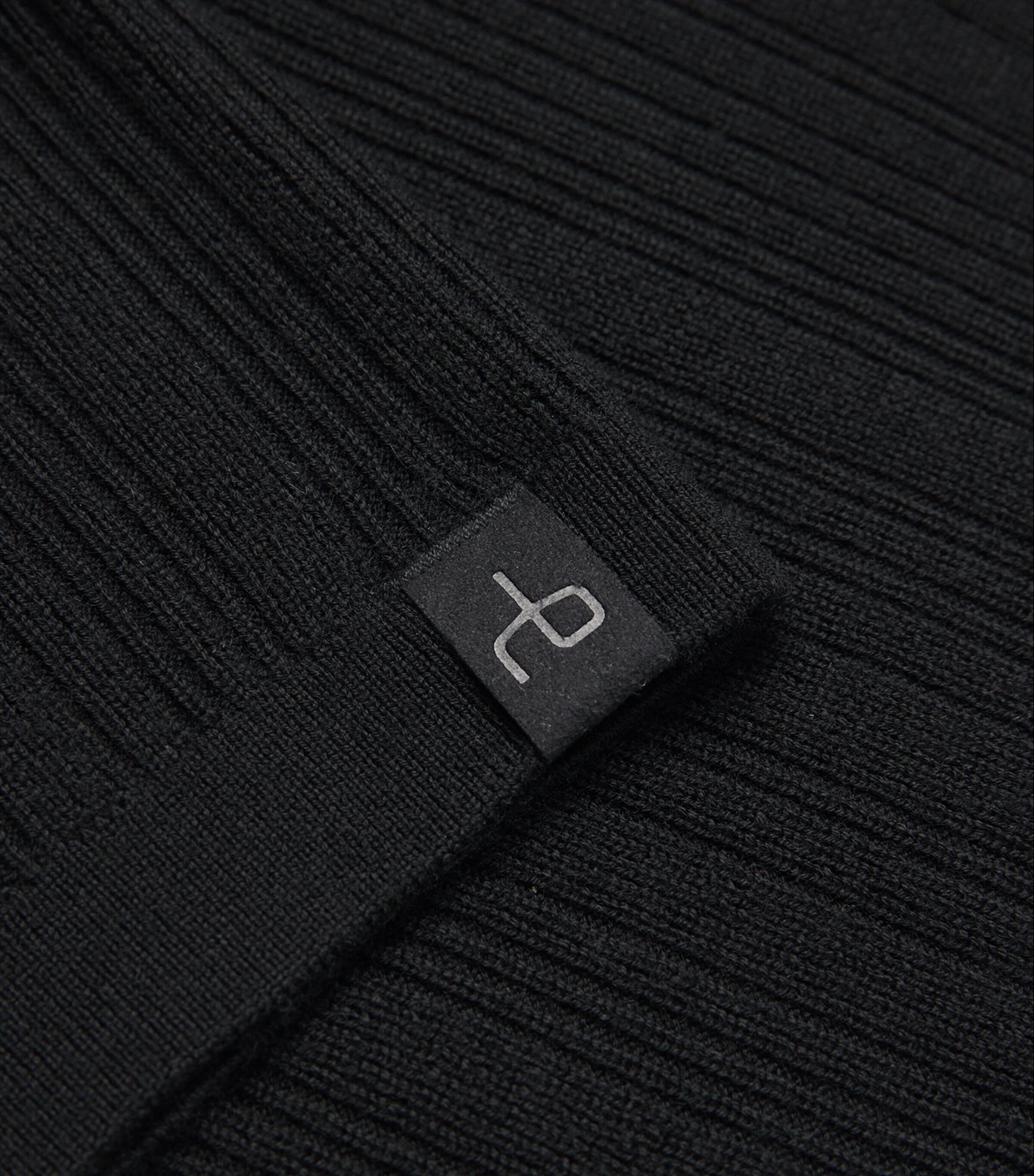 Wool-Cashmere Crawford T-Shirt BLACK Image 5