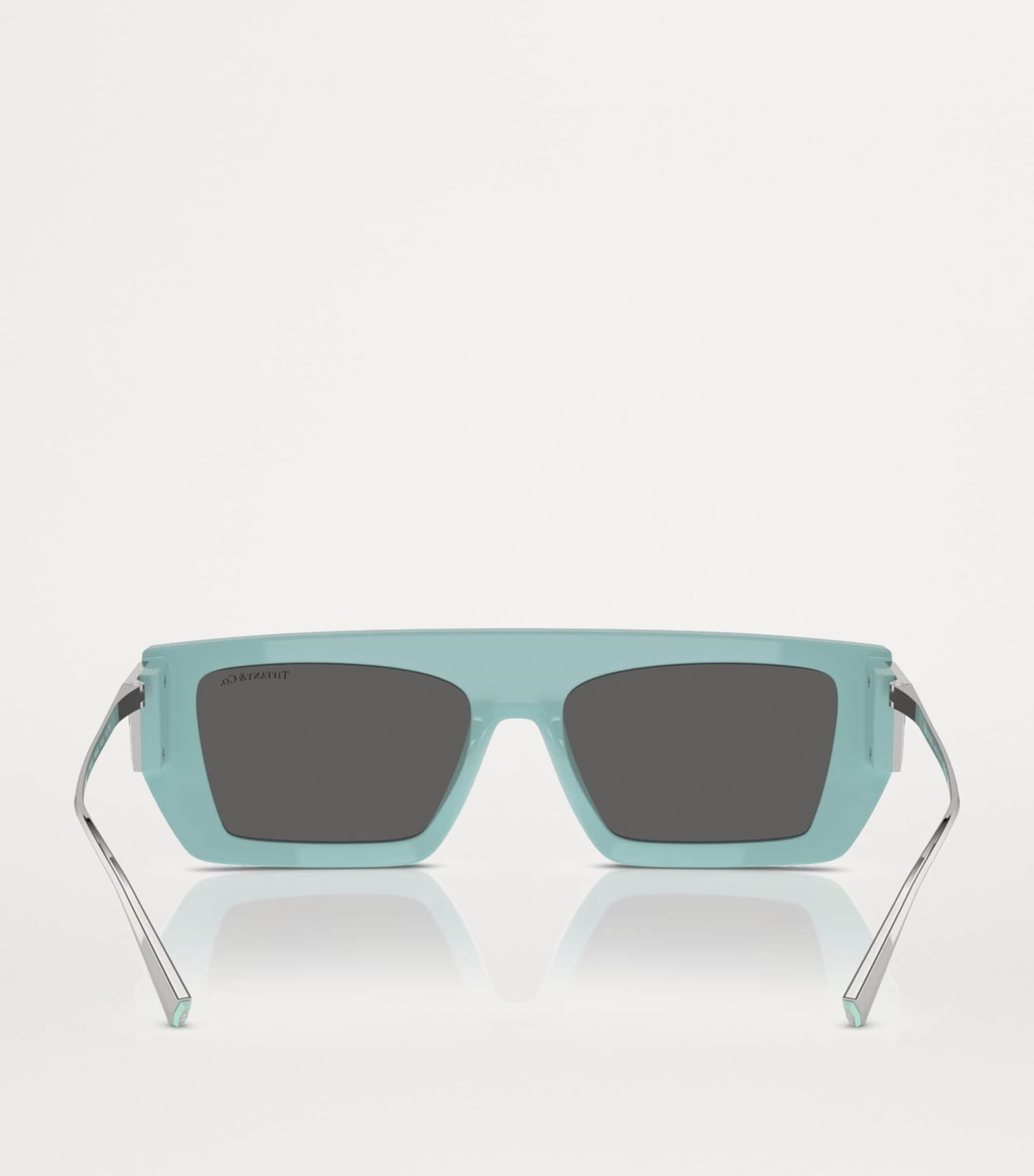 Tiffany & Co. Injected Rectangular Sunglasses Image 4