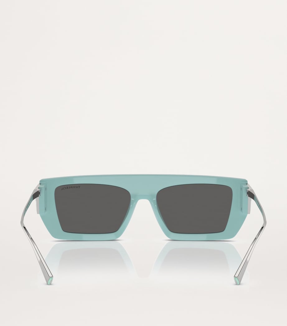 Tiffany & Co. Injected Rectangular Sunglasses Image 4