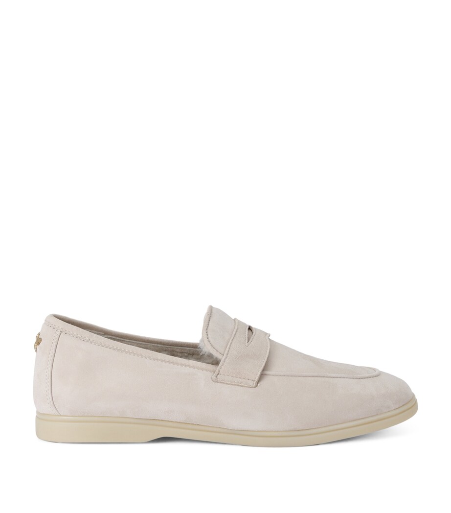 Bougeotte Suede Loisir Gommé Loafers Beige Image 1