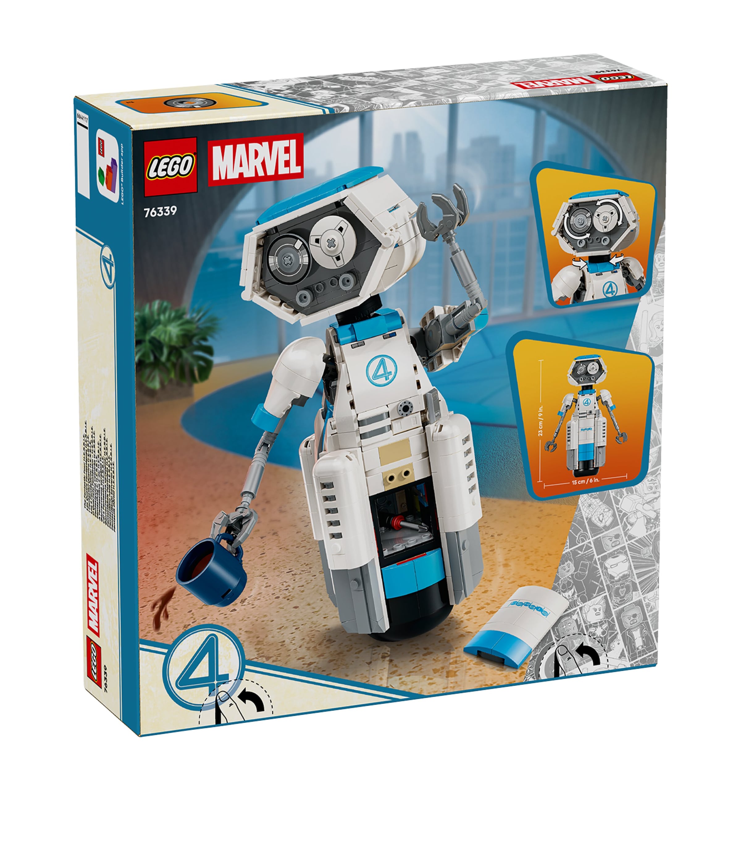 Lego Marvel The Fantastic Four H.E.R.B.I.E. 76339 Image 2