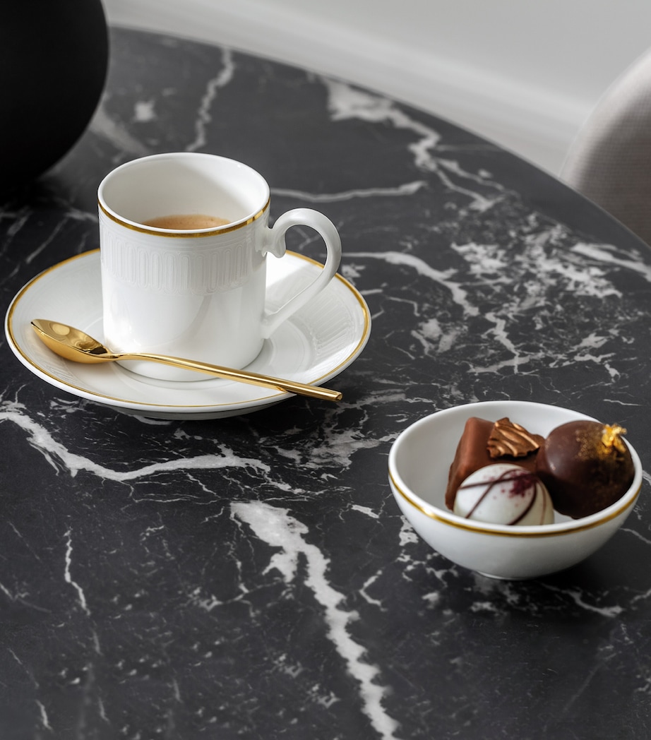 Bone Porcelain Château Septfontaines Espresso Cup WHITE Image 2