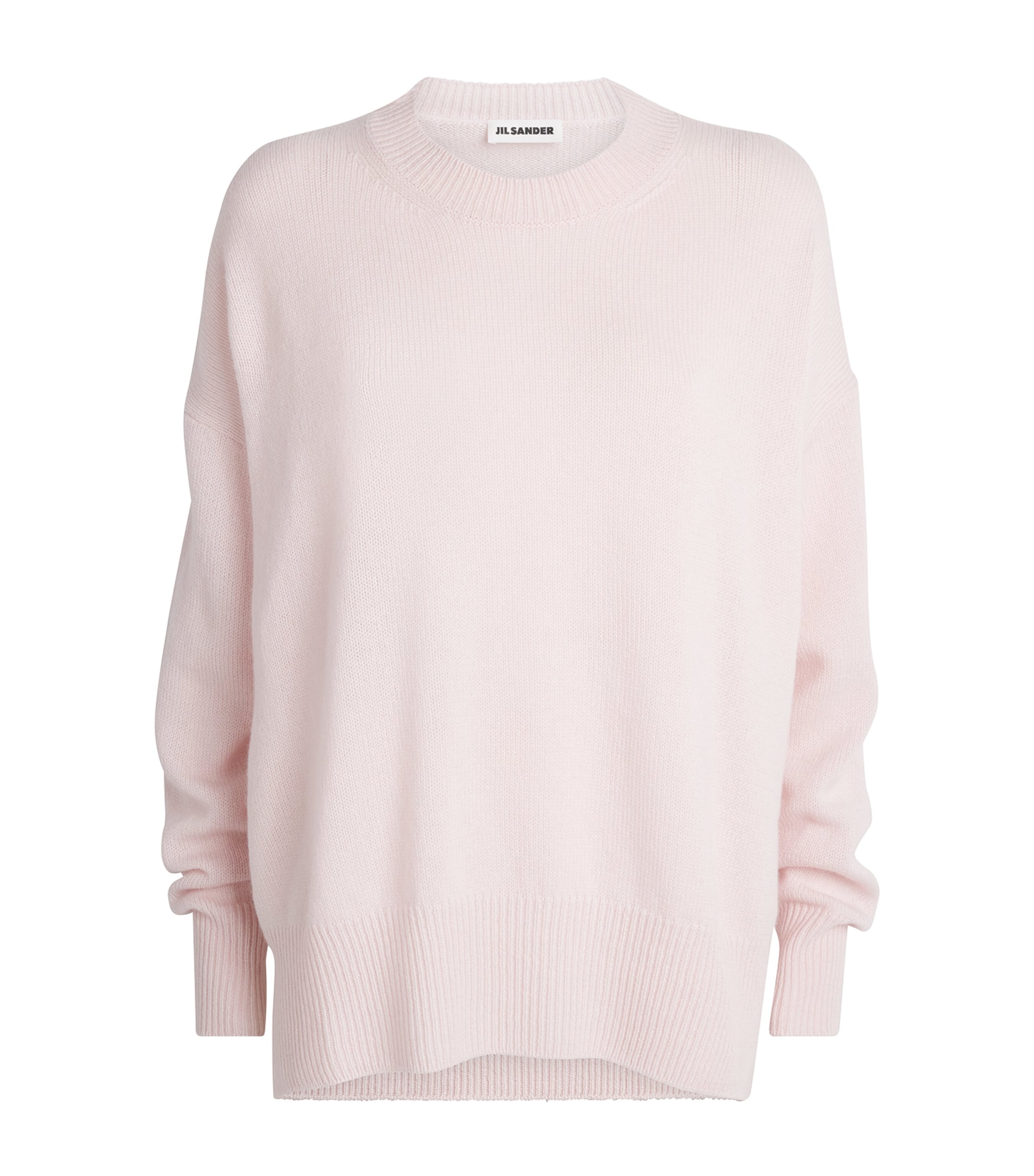 Jil Sander Cashmere Oversized Sweater In Pink