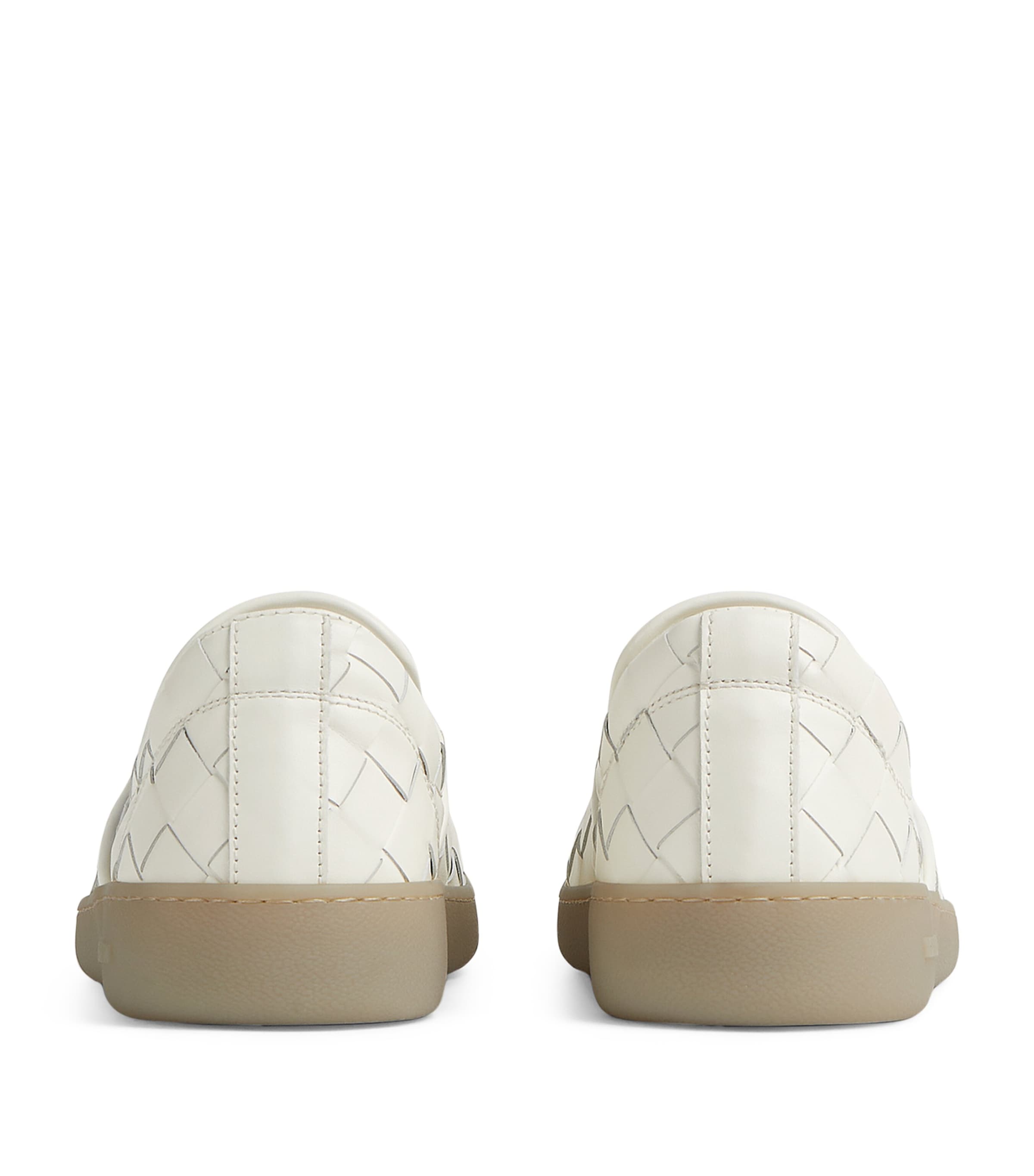 Leather Intrecciato Sawyer Sneakers 9013 Image 2