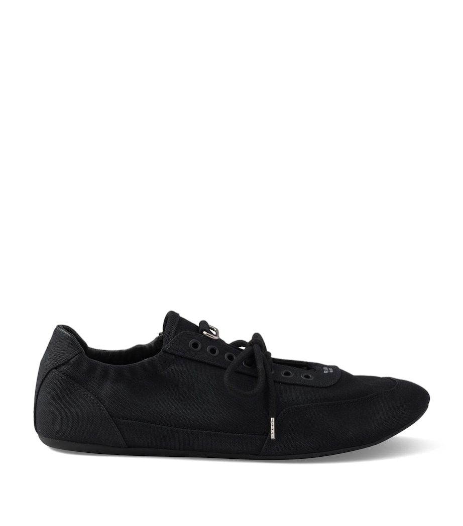Prada Canvas Collapse Sneakers Image 1