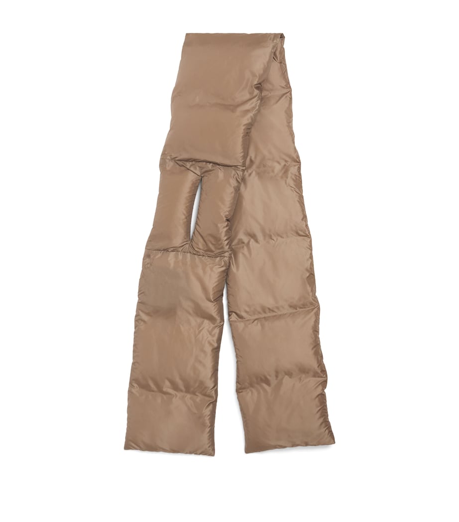 Padded Scarf BROWN Image 1