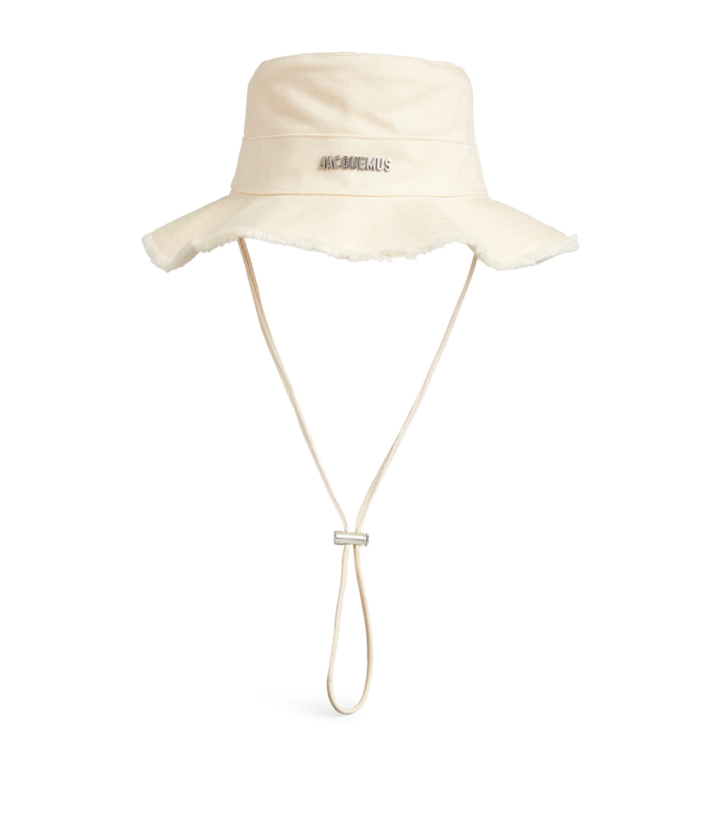 Jacquemus Artichaut Logo Bucket Hat In White