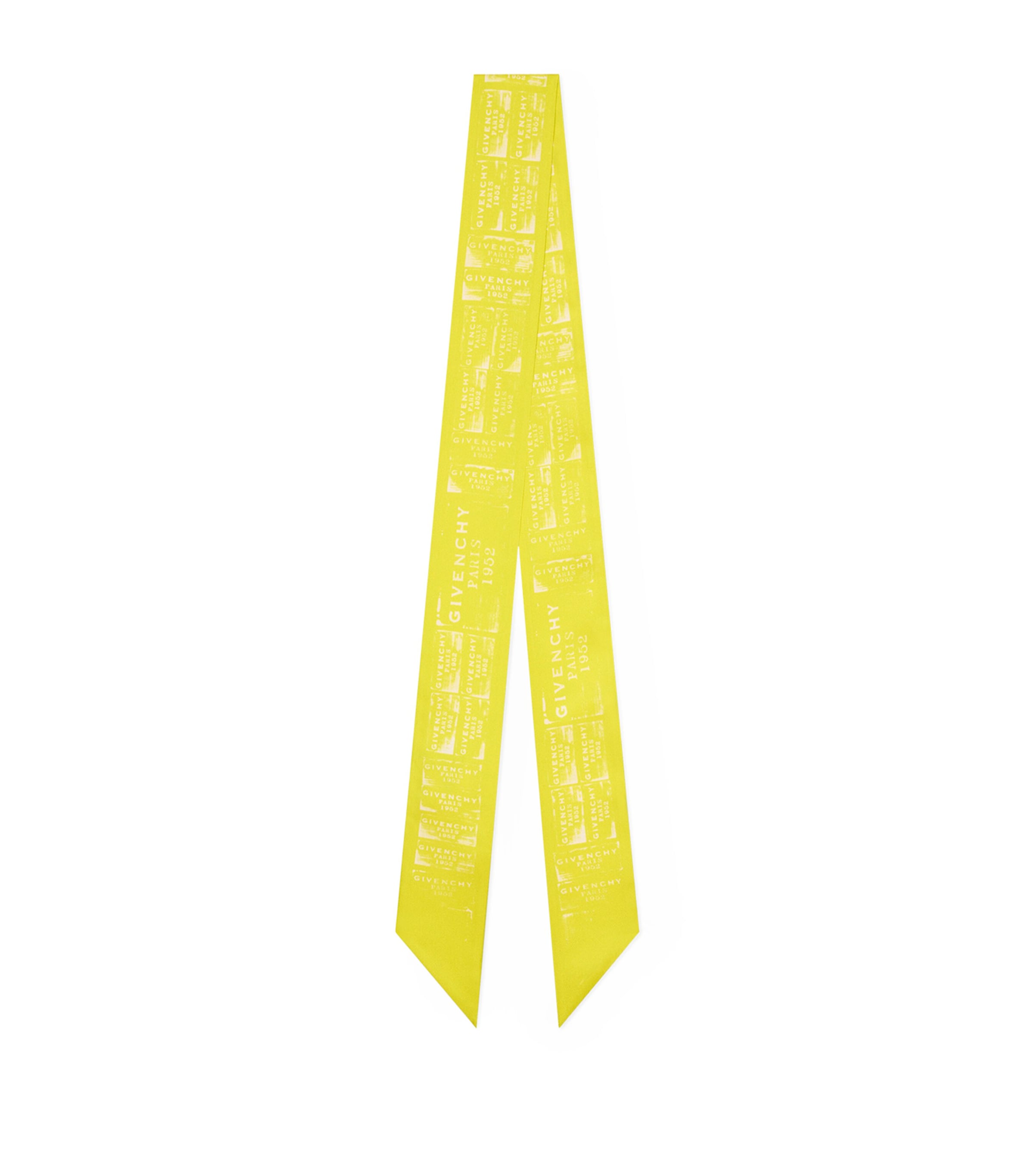 Givenchy Silk Stamp Bandeau Acid Yellow Image 1