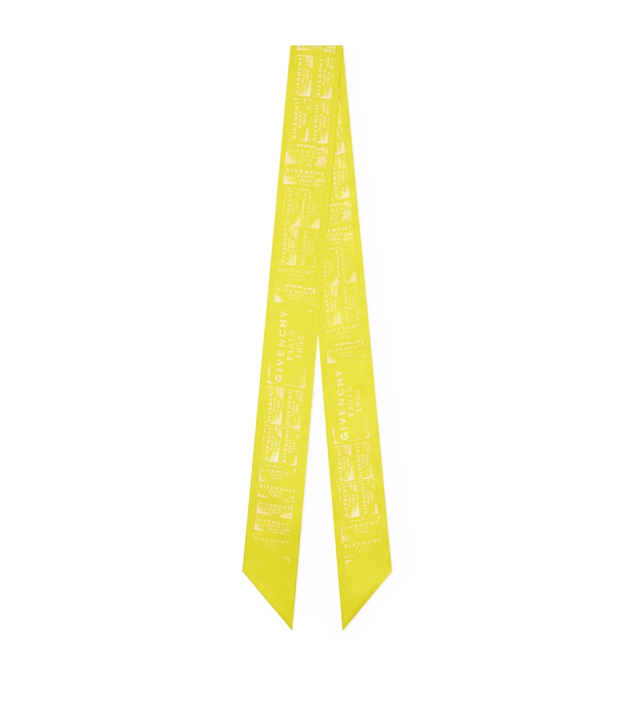 Silk Stamp Bandeau ACID YELLOW Image 1