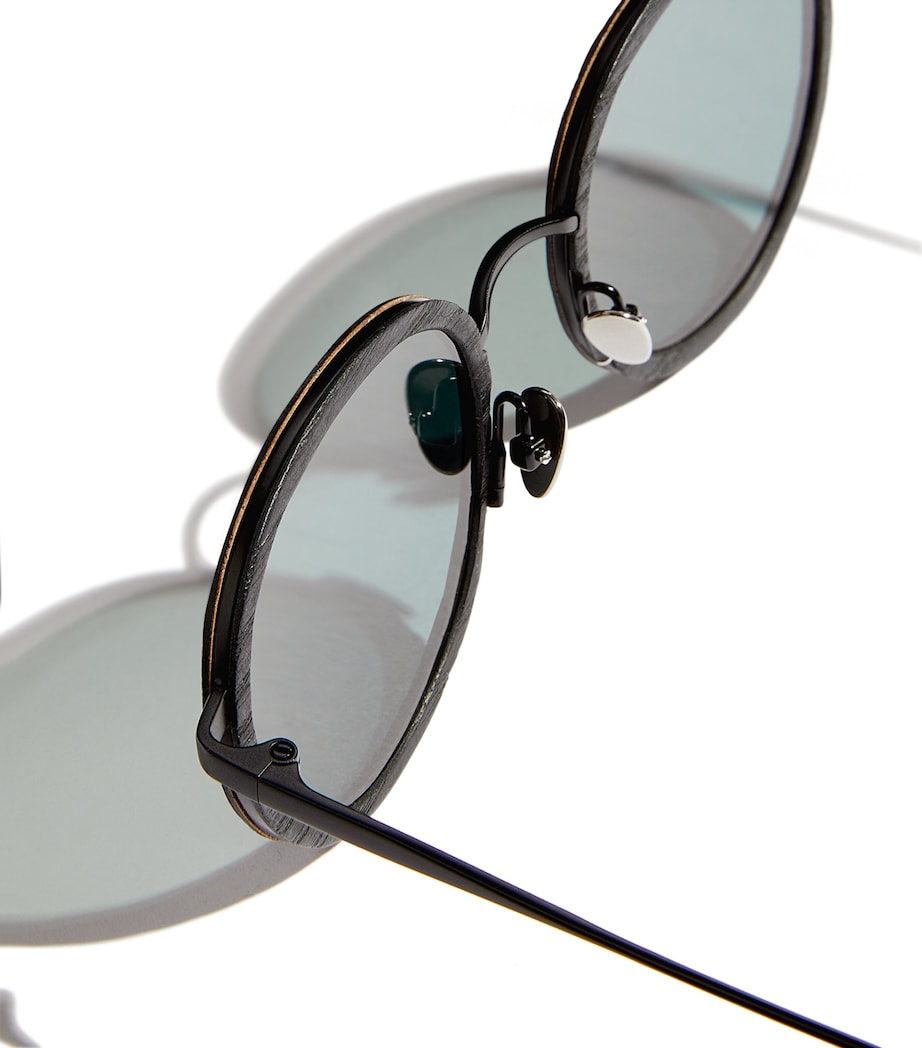 Victoire Round Sunglasses NOIR-990 Image 5