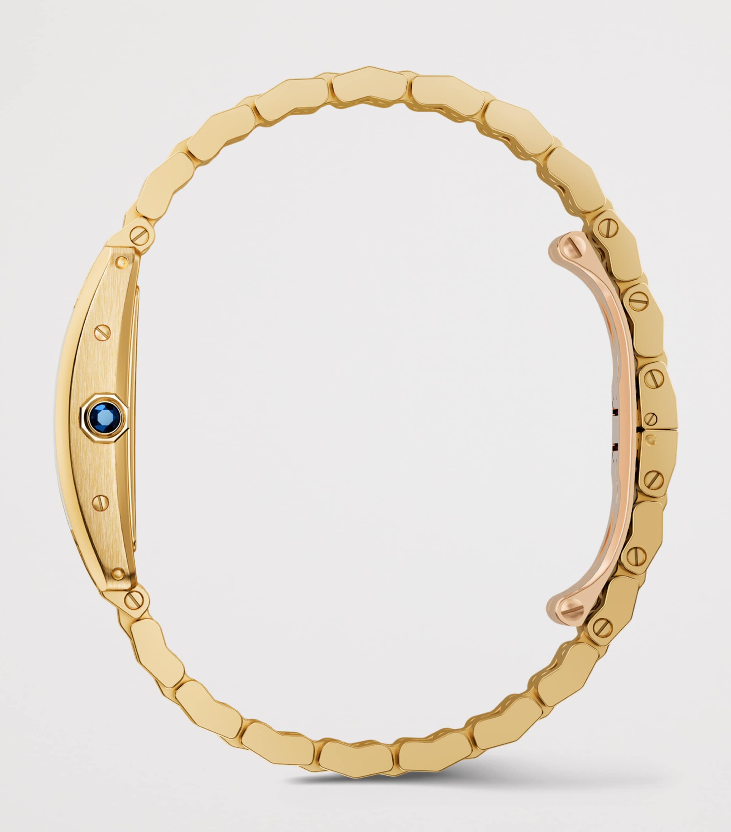 Mini Yellow Gold Tank Américaine Watch 15.2mm YELLOW GOLD Image 4