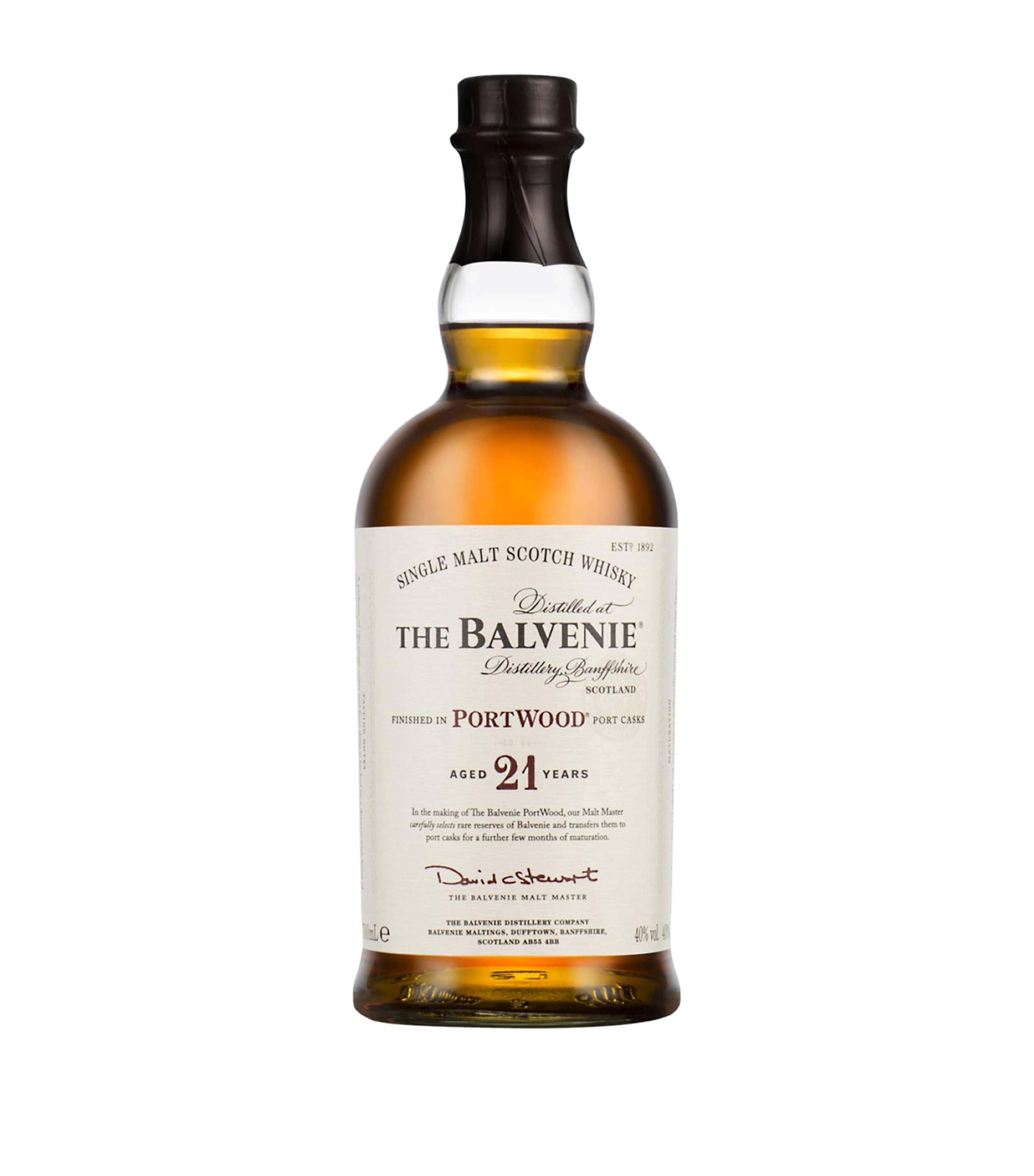 The Balvenie 21-Year-Old PortWood Whisky (70cl) | Harrods UK
