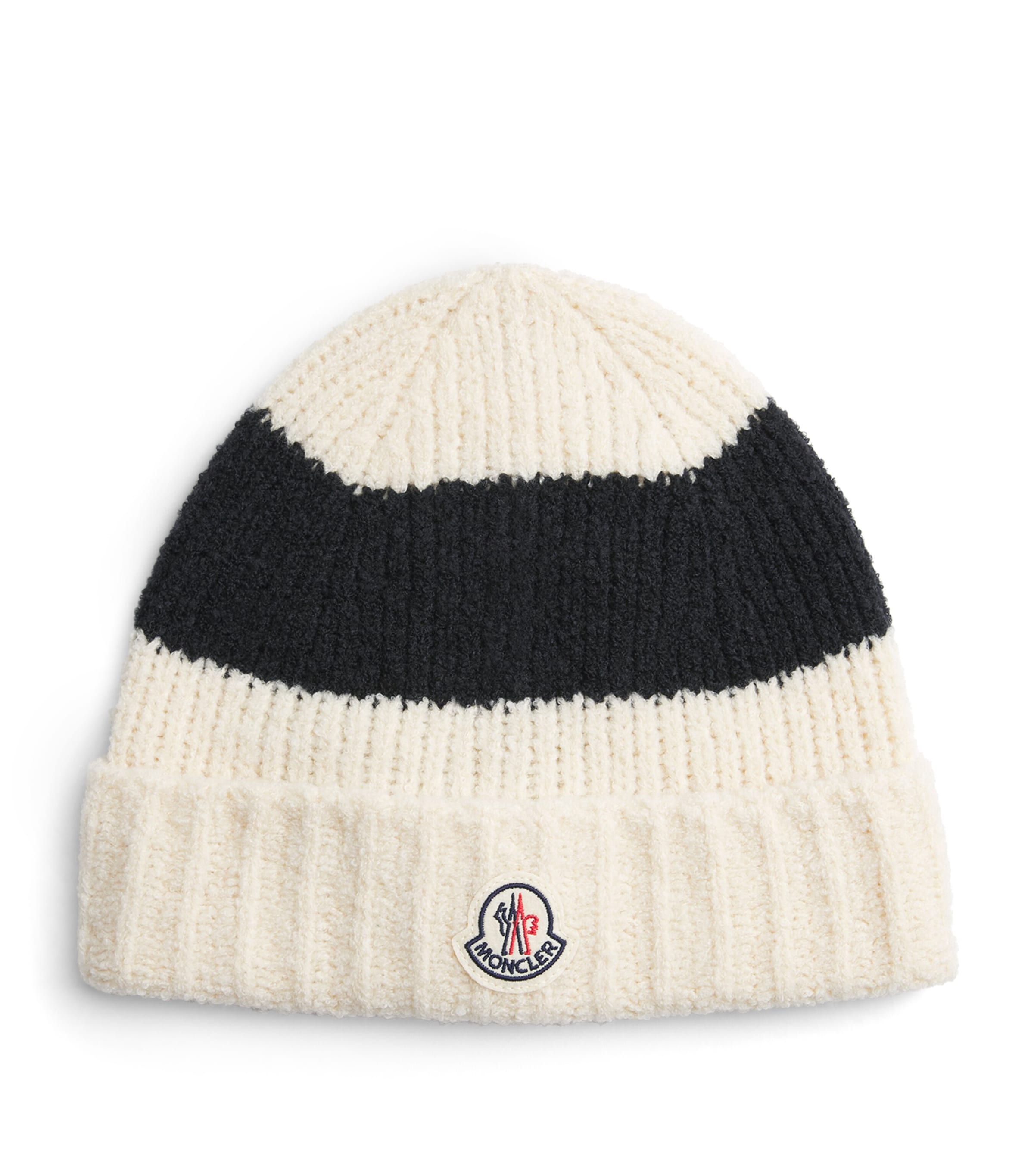 Moncler Striped Beanie Image 1