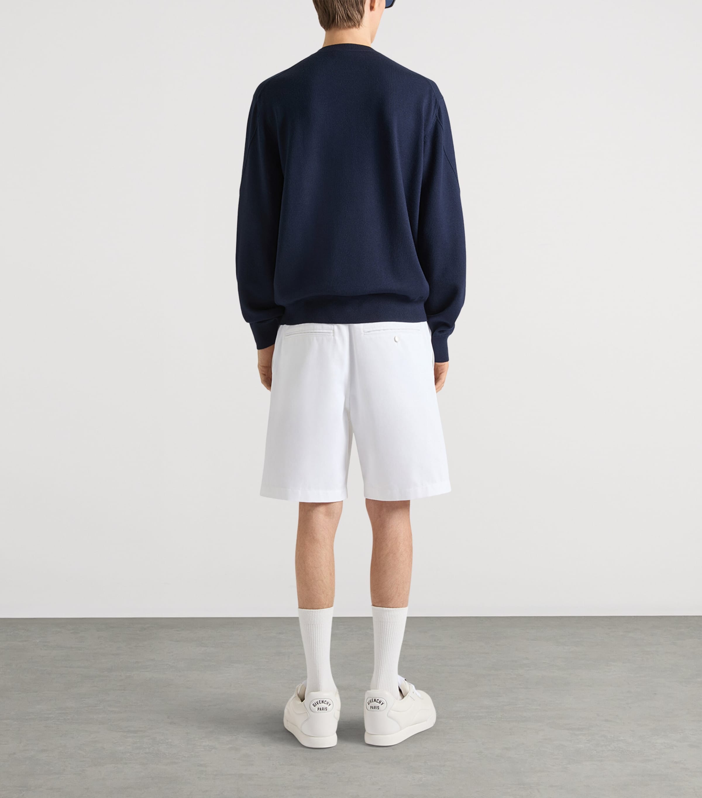 Givenchy Mens Wool Logo Sweater Image 3
