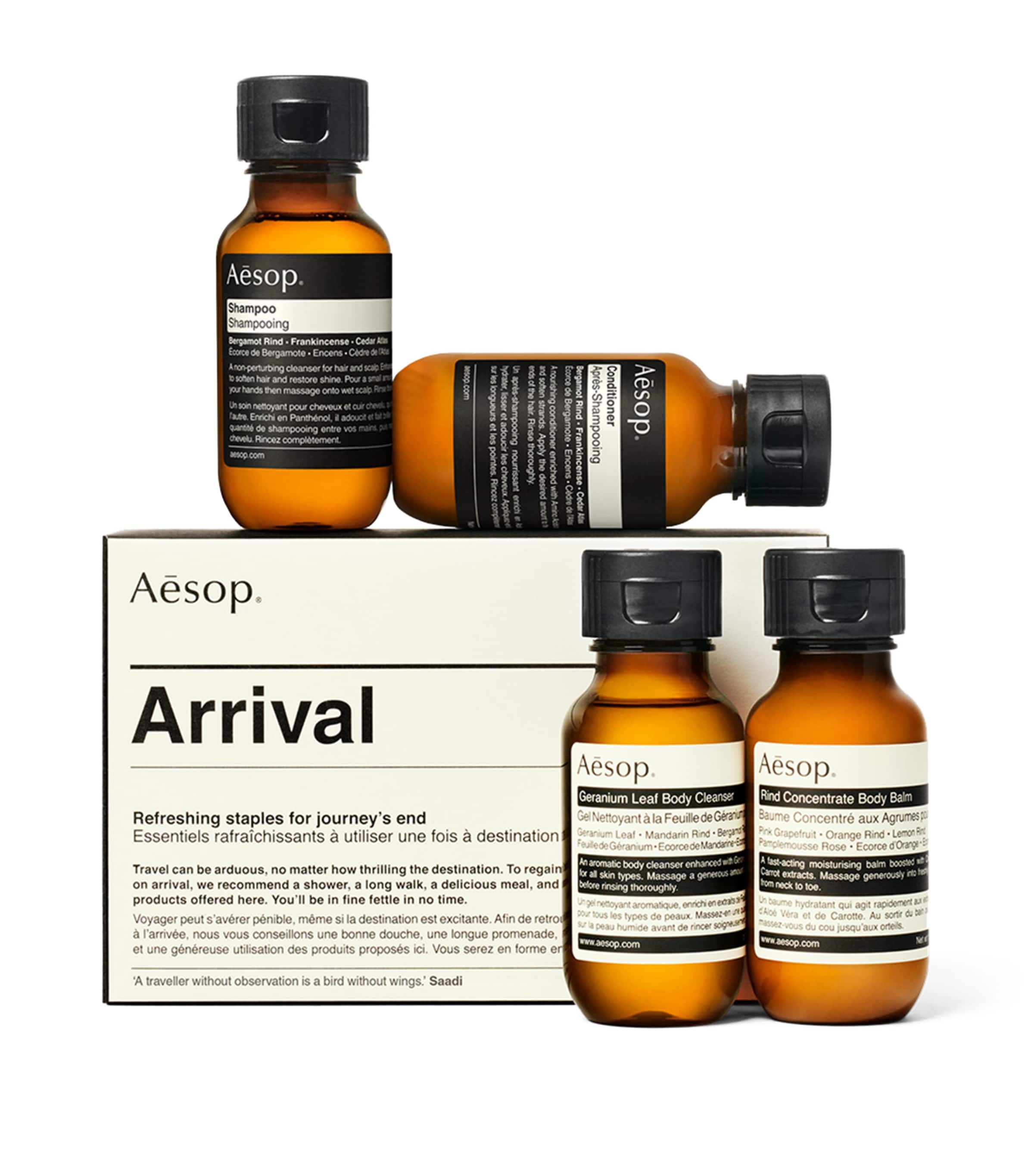 Aesop Arrival & Departure セット AESOP Arrival Travel Kit | Harrods US