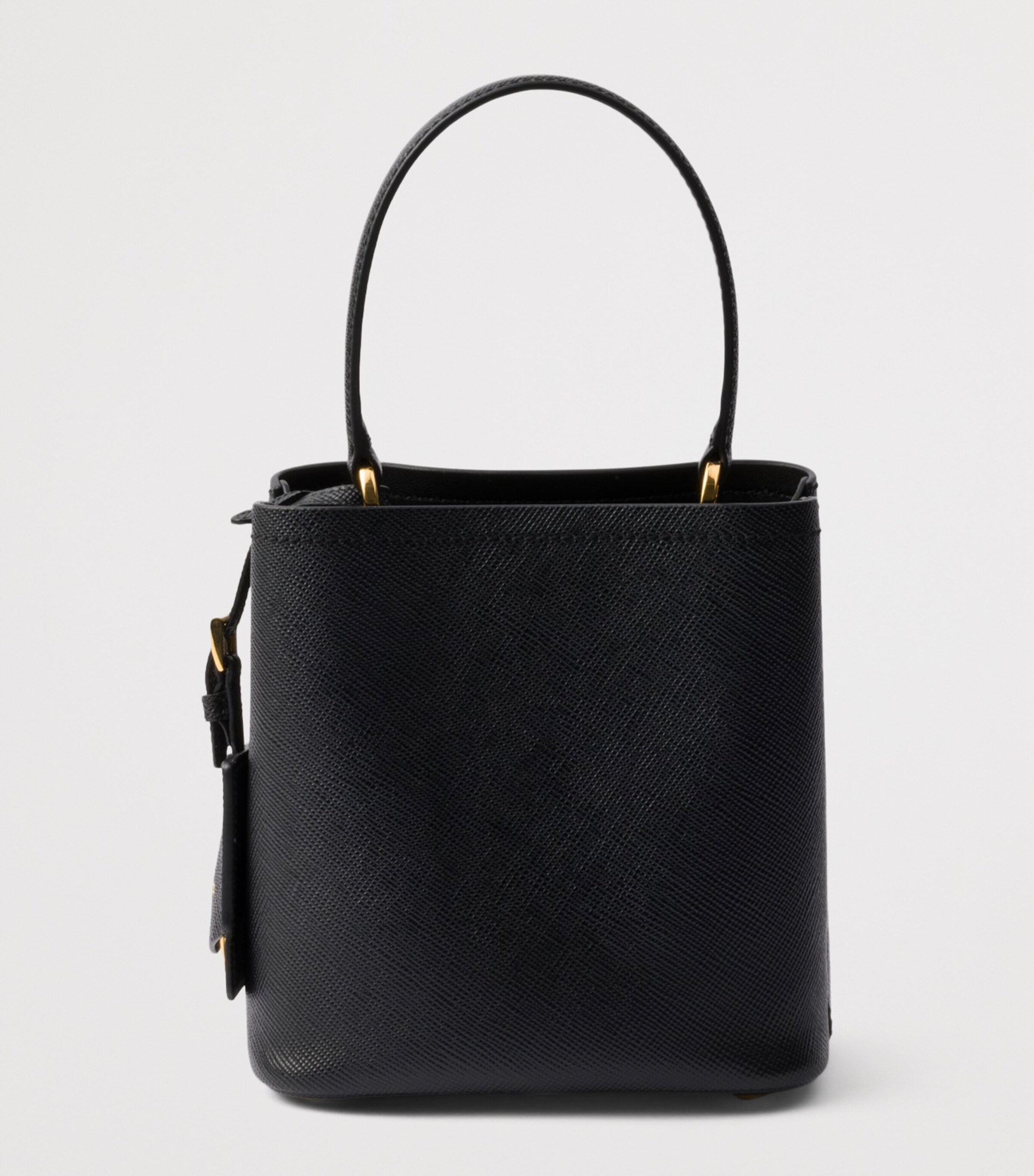 Prada Saffiano Leather Panier Top-Handle Bag Image 3