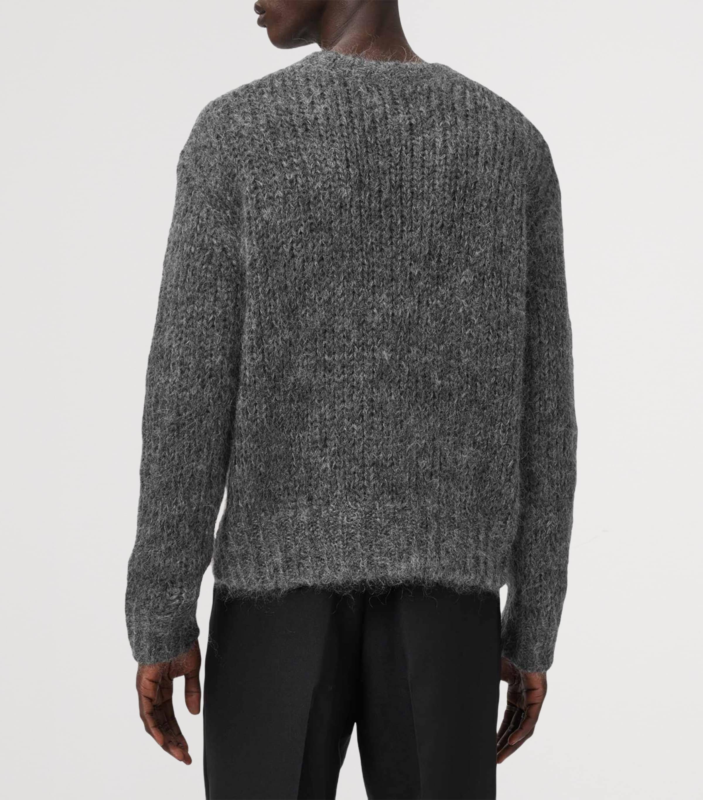 Oversized Myles Sweater CHARCOAL GREY Image 5