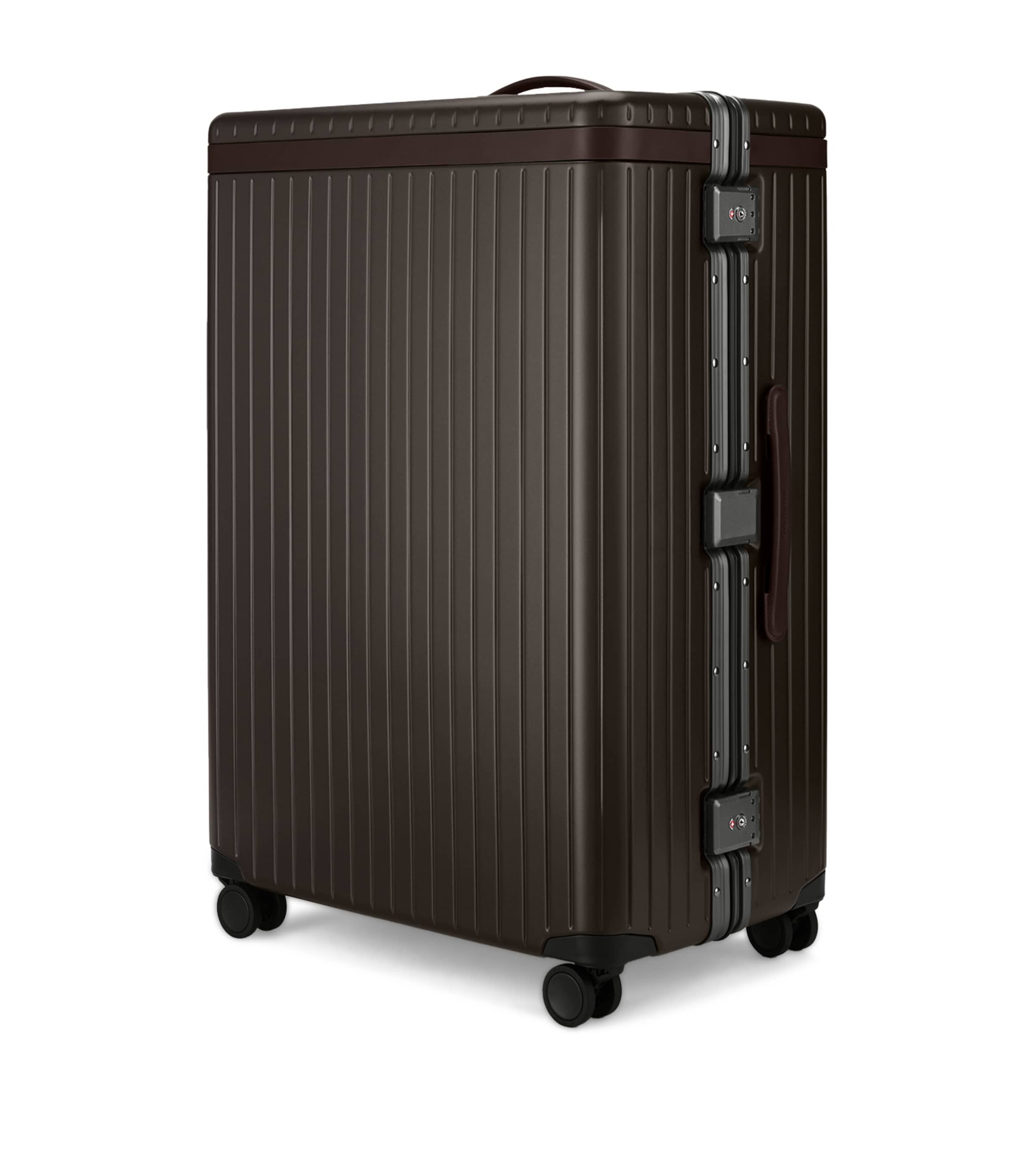 Carl Friedrik The Large Check-In Suitcase (79cm) Dark Brown Image 3