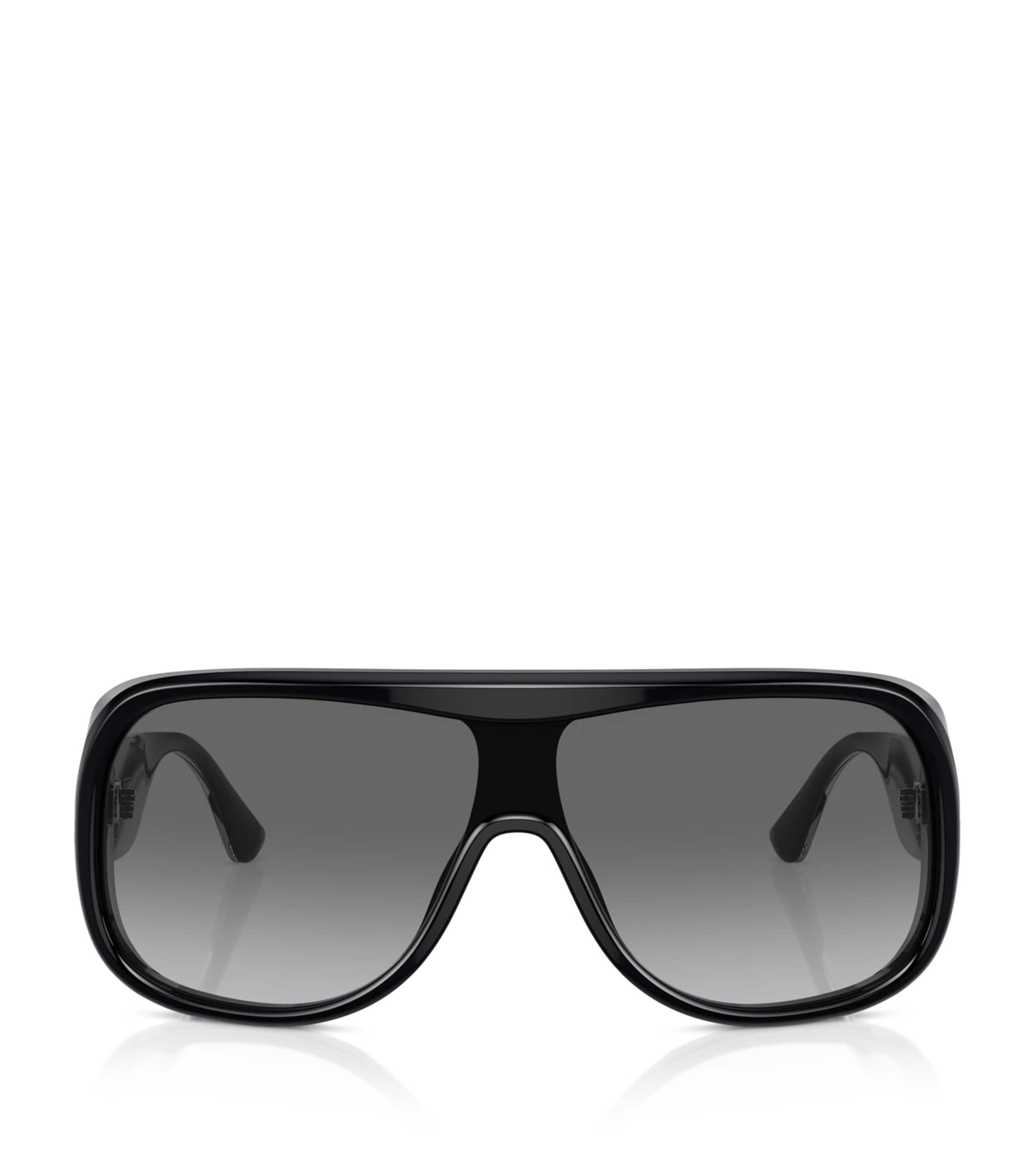 Ferrari Oversized Frame Sunglasses In Black