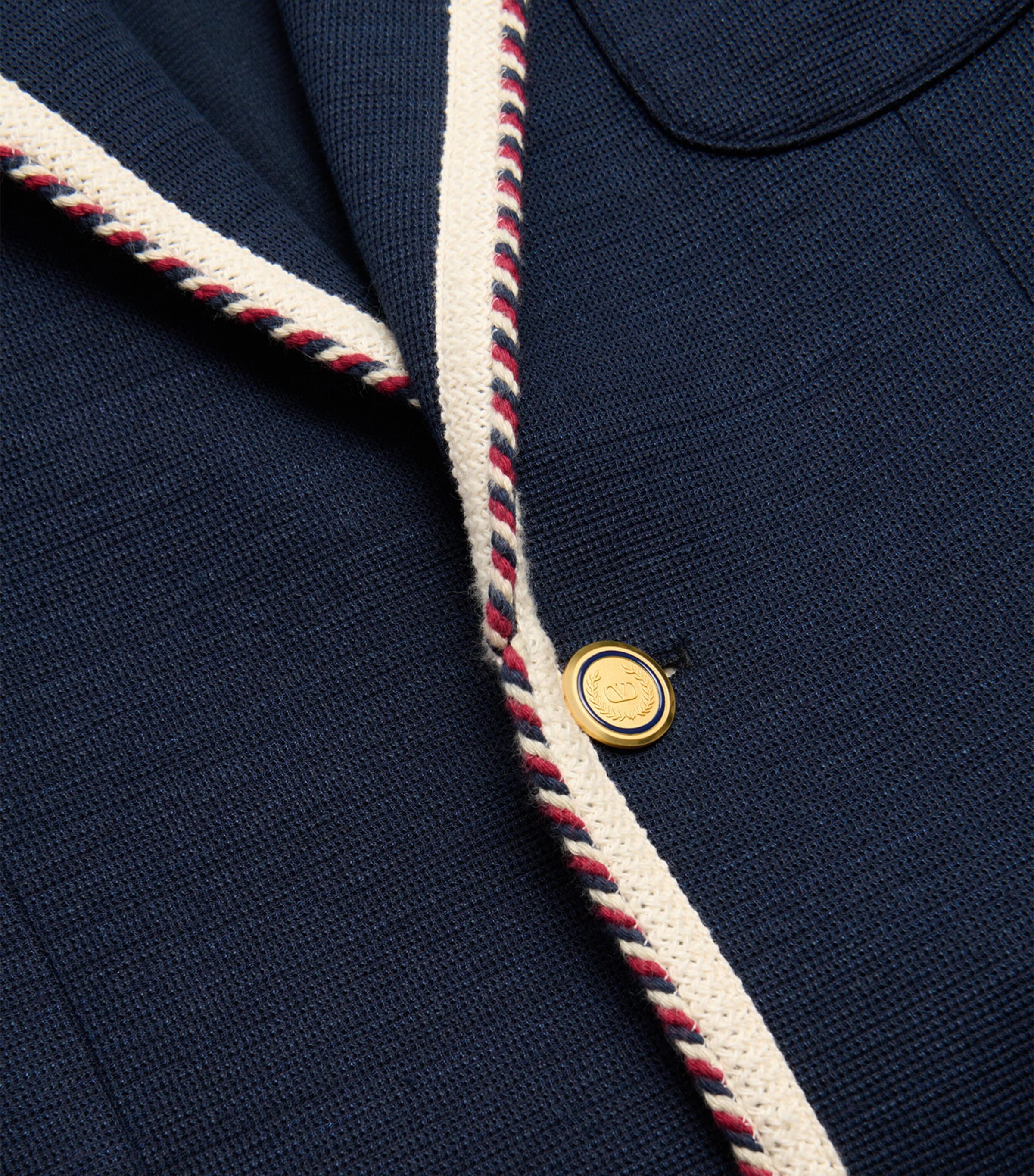 Trim-Detail Blazer 598 Image 8