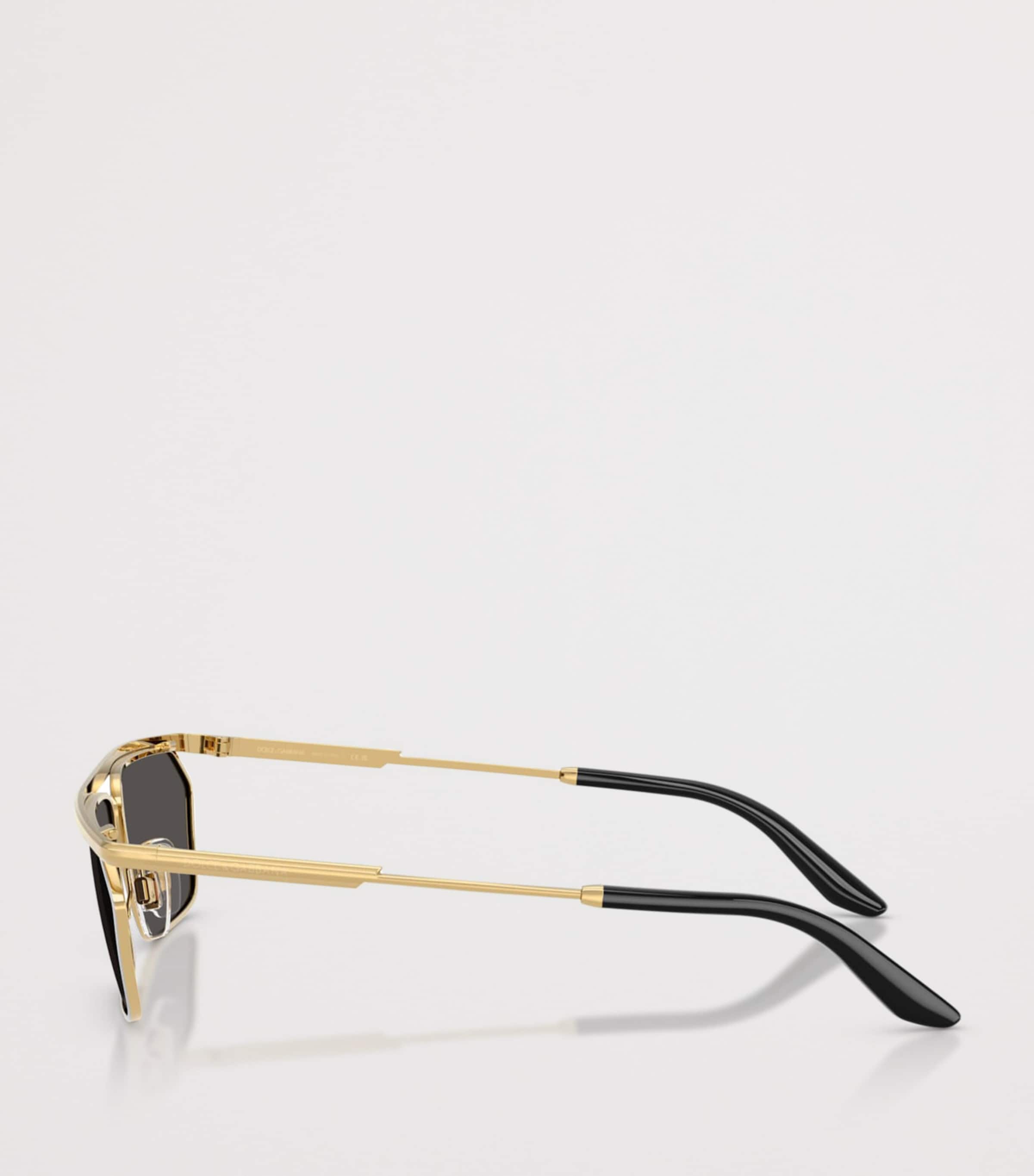 Dolce&Gabbana Metal DG2327 Classic Rectangle Sunglasses Image 3