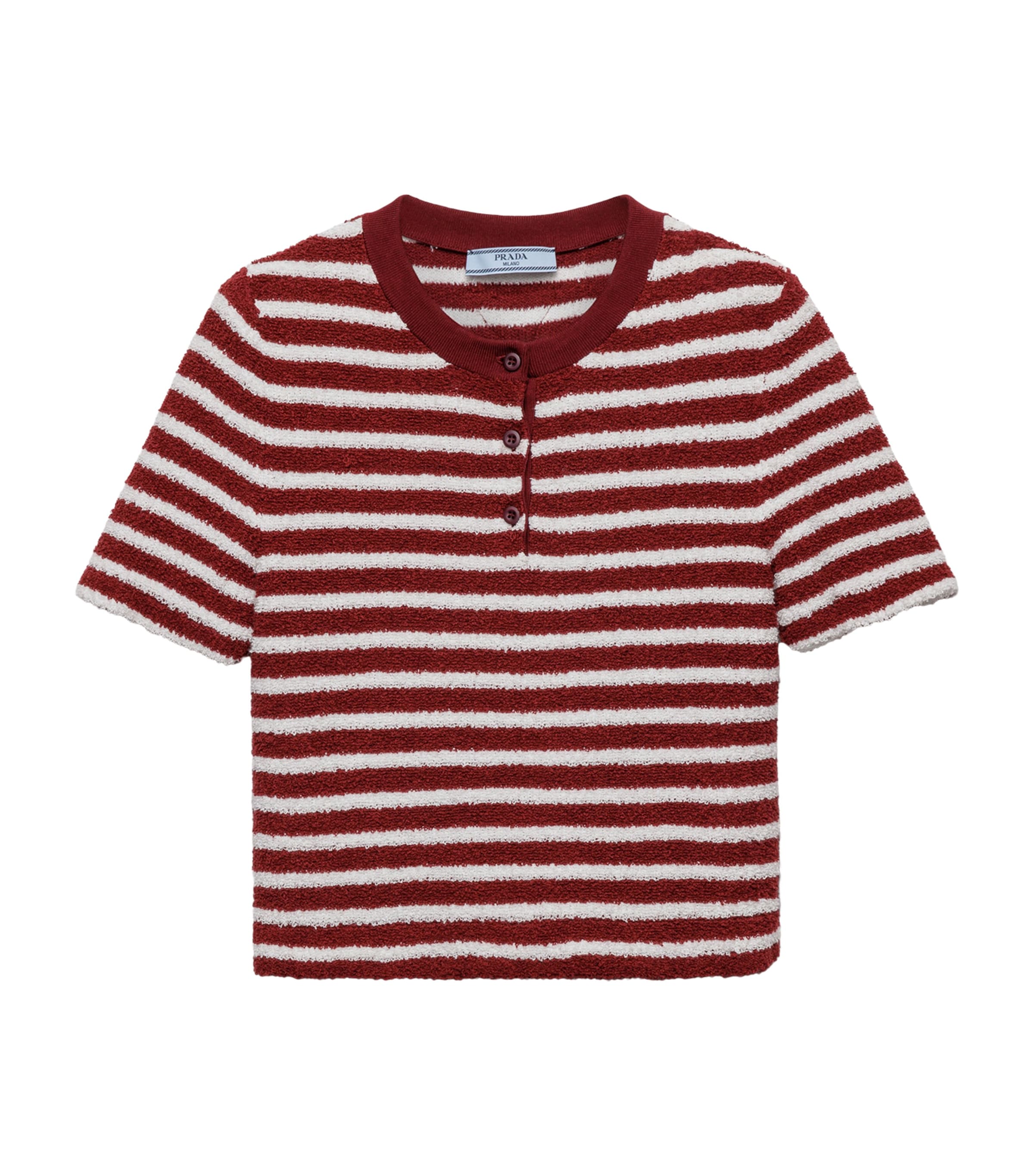 Bouclé Stripe Sweater F038I Image 1