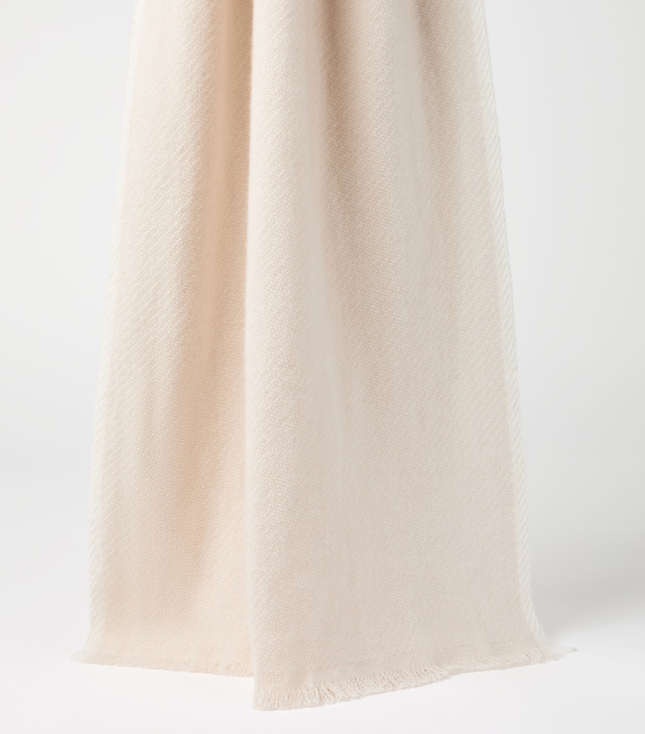 Cashmere Diagonal Scarf CM120 Image 2