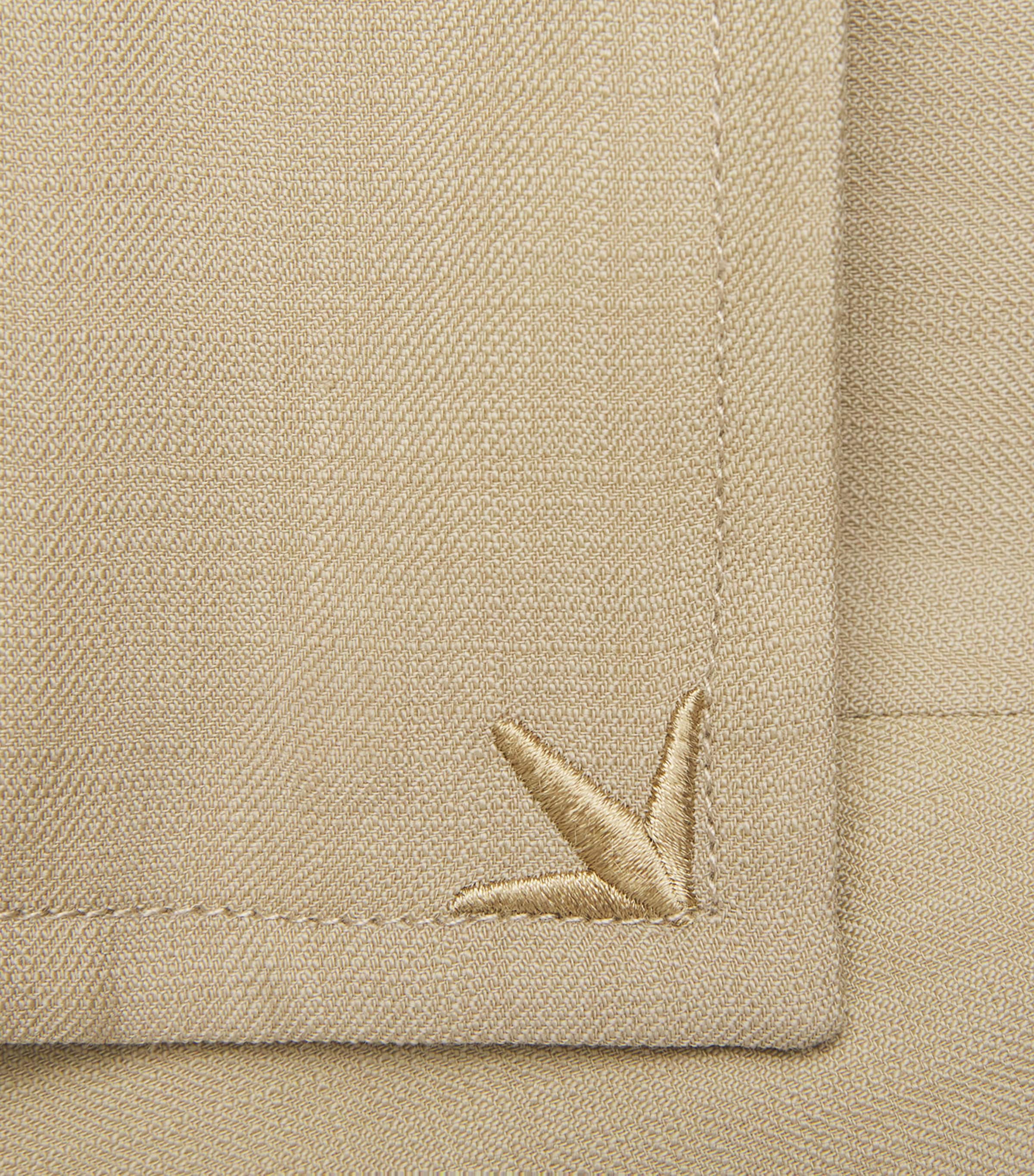 CAMILLA AND MARC Womens Wool Omar Trench Coat Sand Image 7